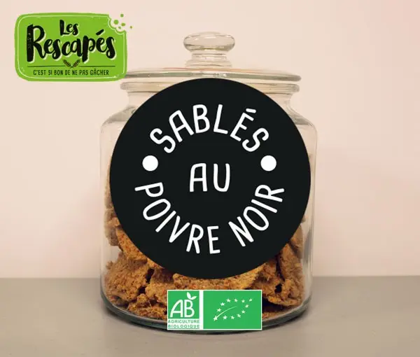 Sables au poivre vrac bio