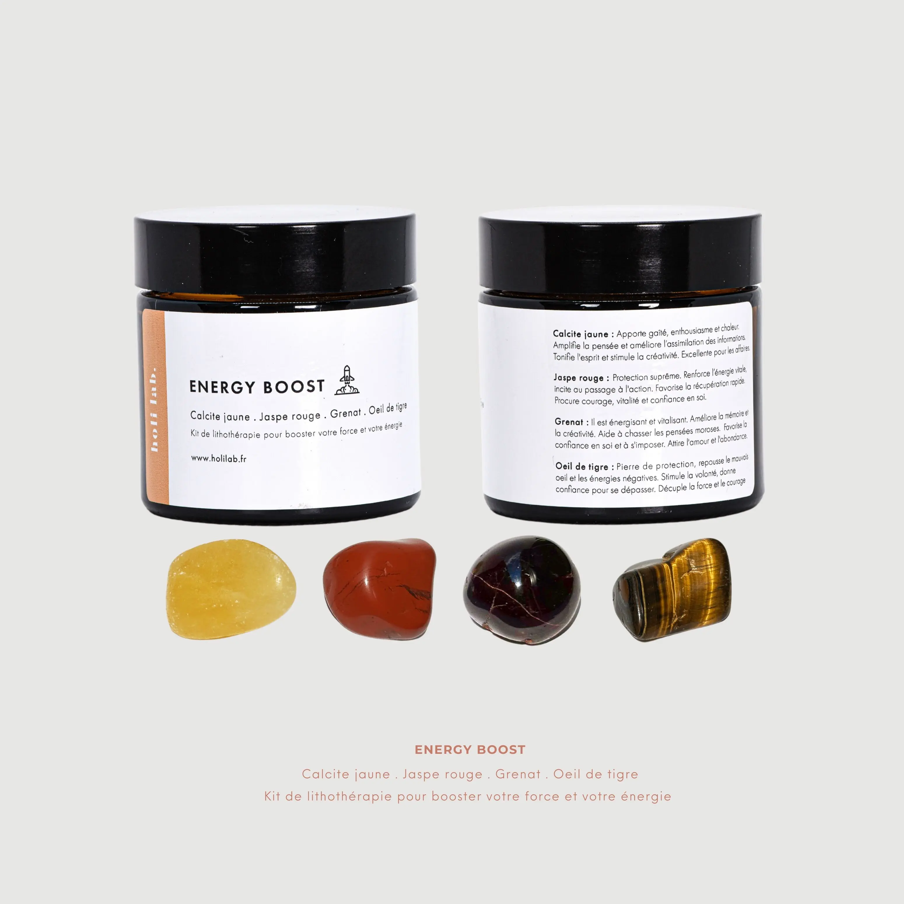Intention Lithotherapie-Kit - ENERGY BOOST