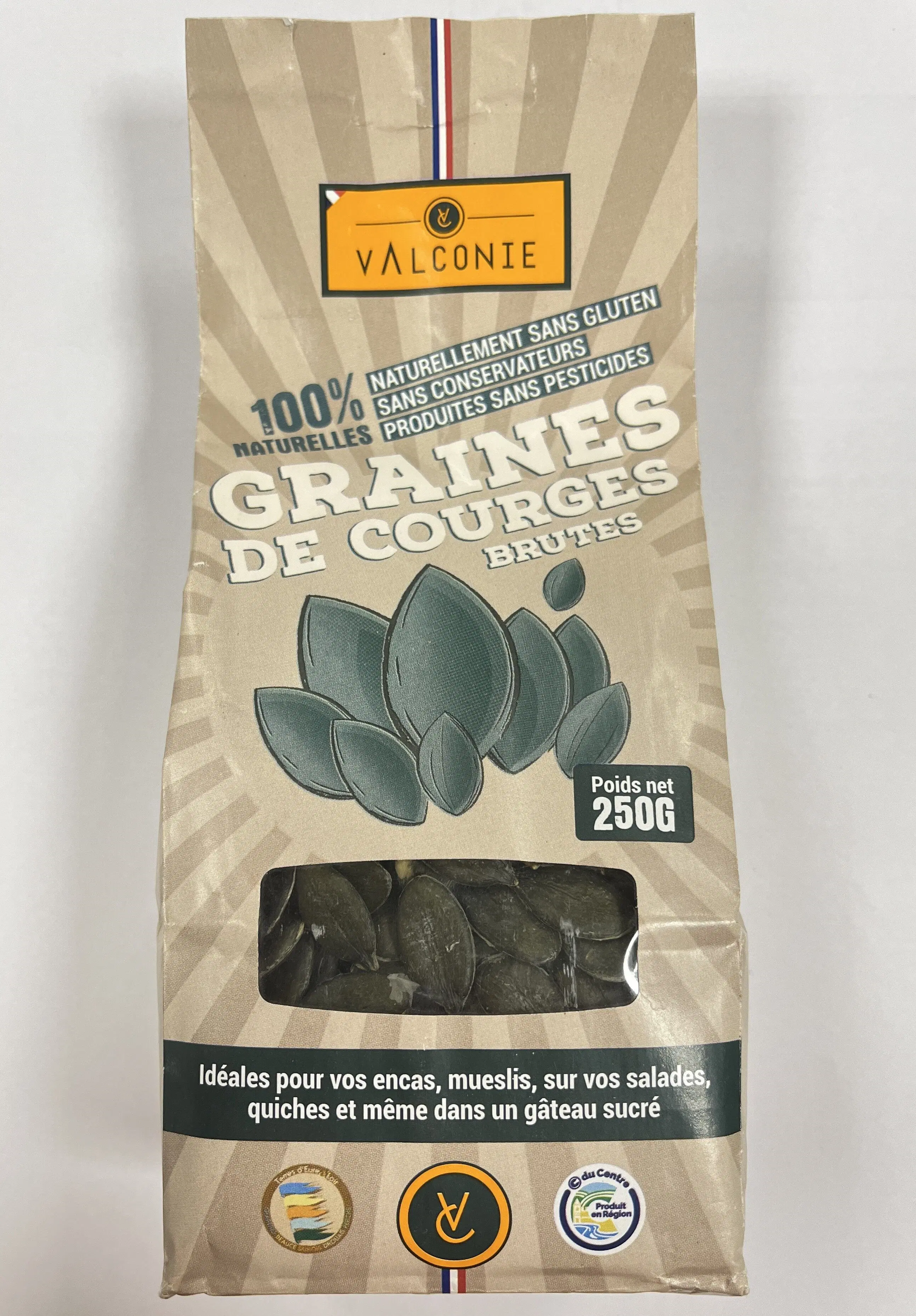 Raw pumpkin seeds 250g
