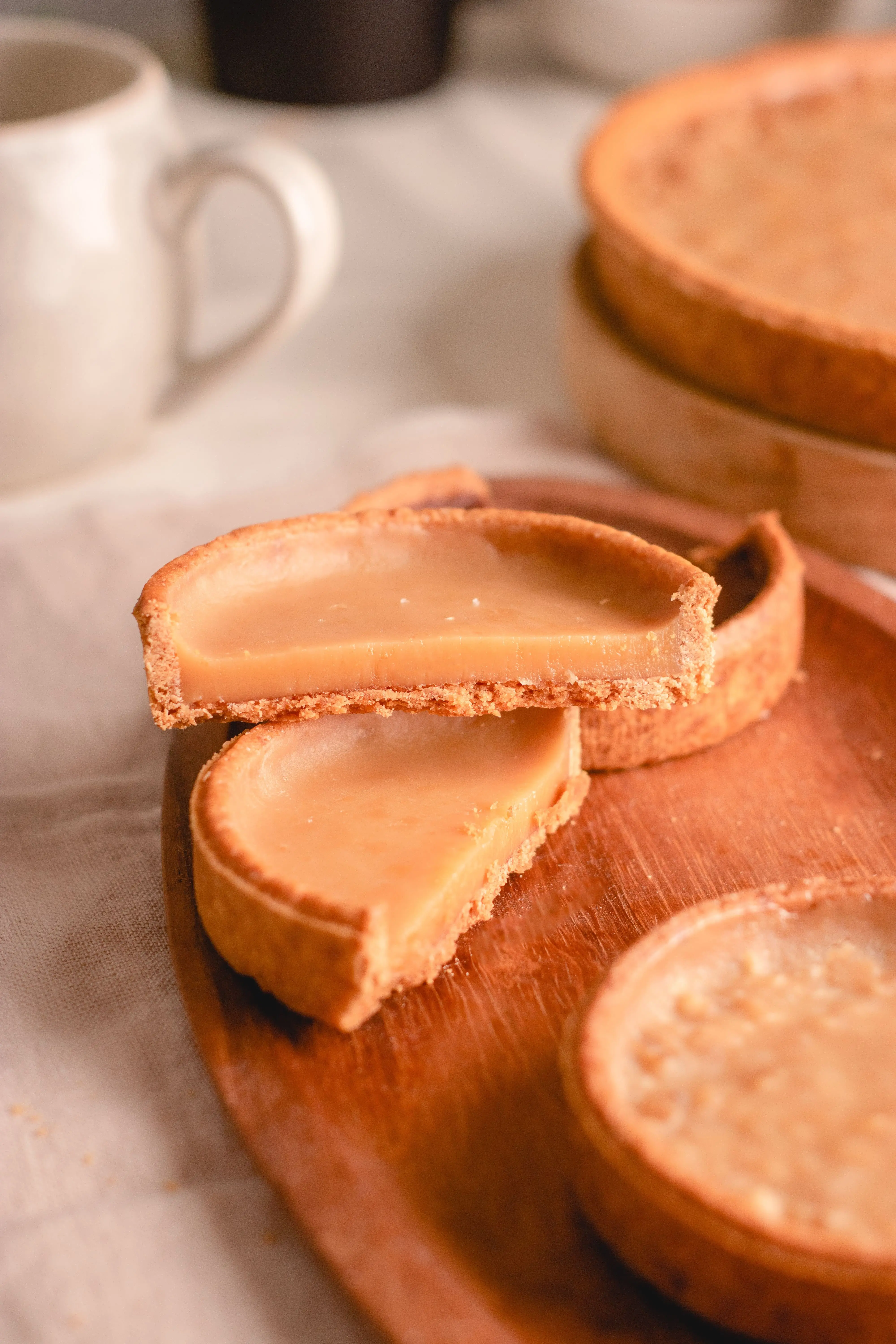 Homemade caramel tart with Guérande sea salt - 60g