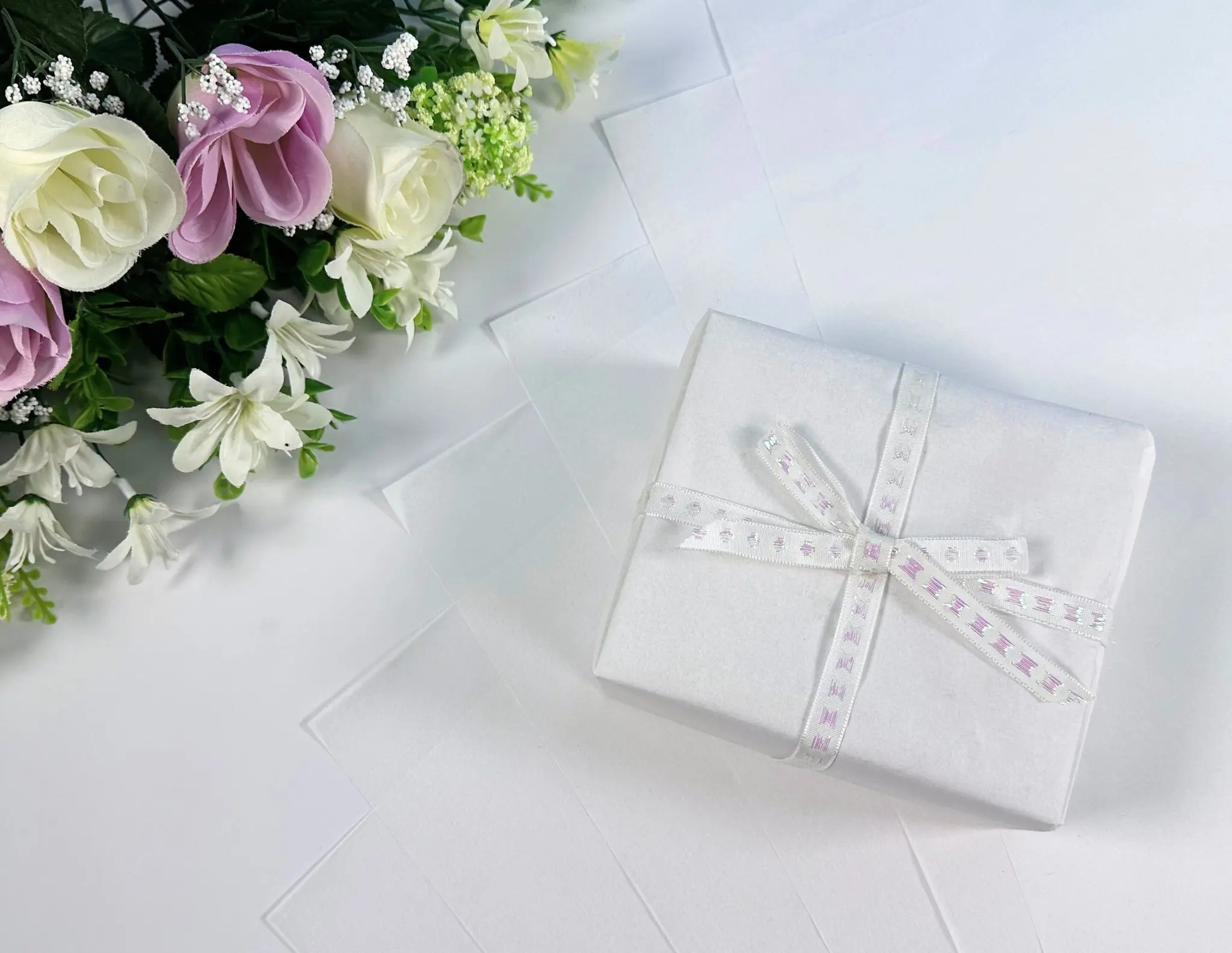 White Tissue Paper - 25 Sheets 50cm x 75cm | Eco Packaging