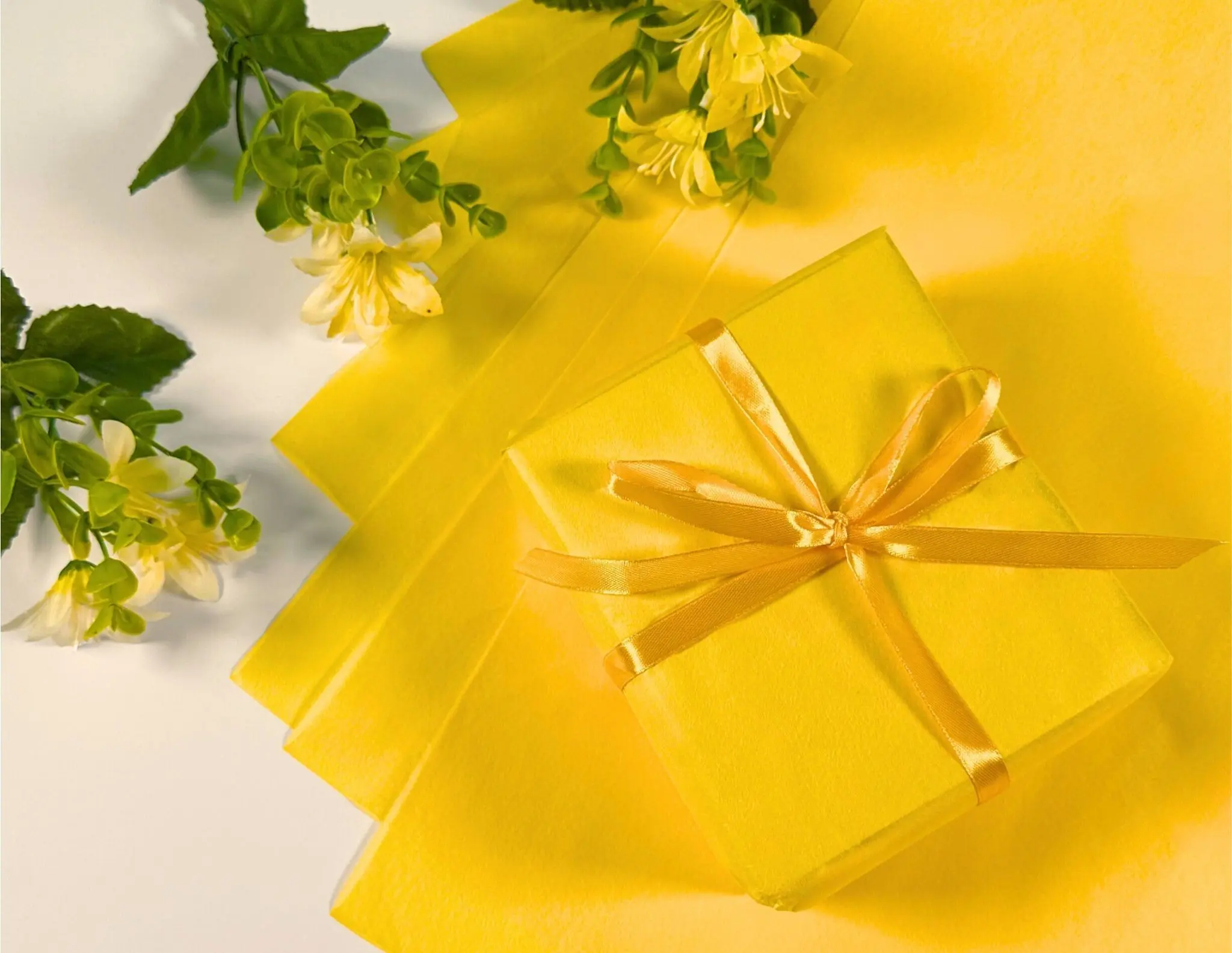 Yellow Tissue Paper Lemon - 60 Sheets 50cm x 75cm | Eco Packaging