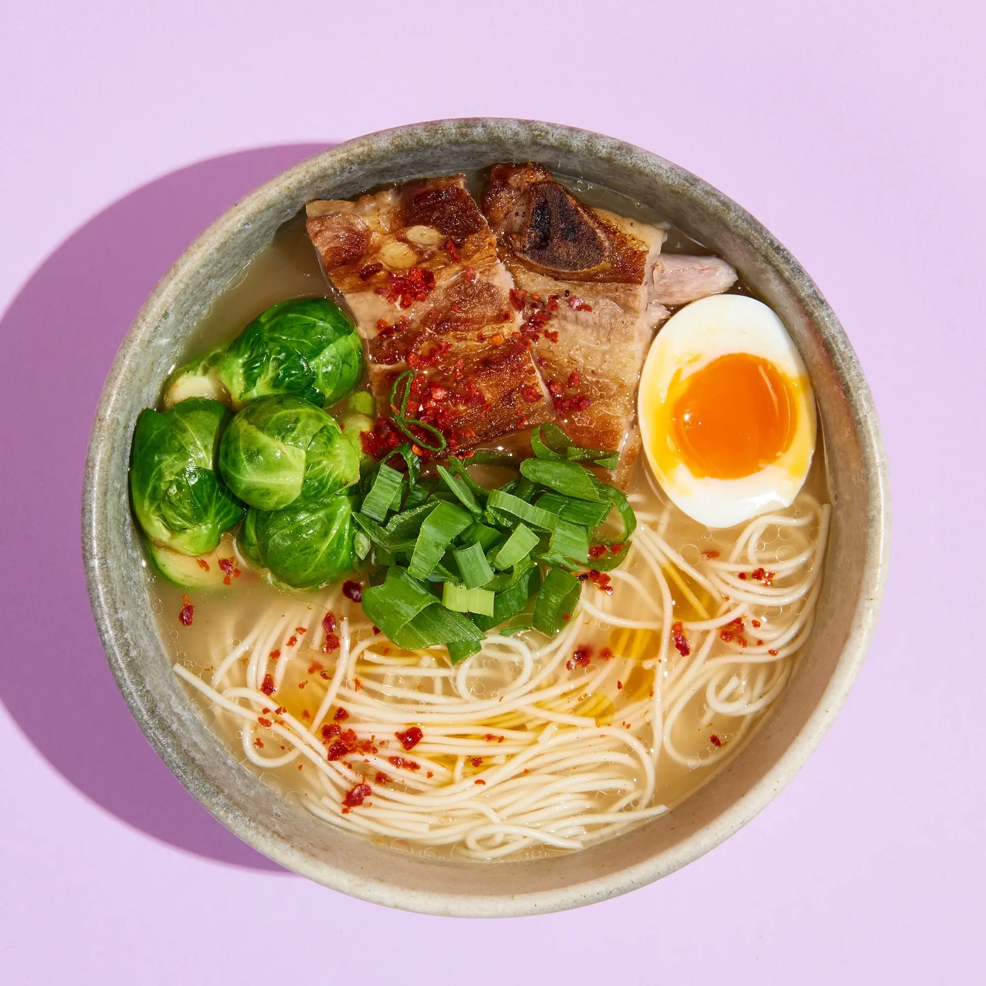 Base de soupe bio Ramen - Bouillon d'os Tonkotsu