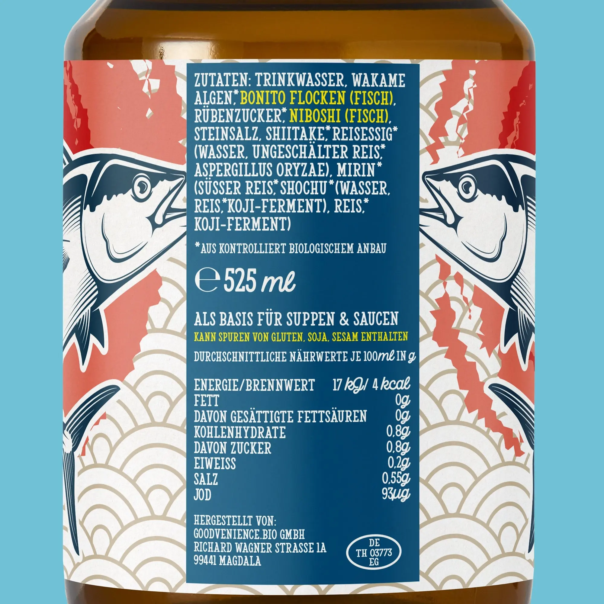 Bouillon de poisson Dashi Umami