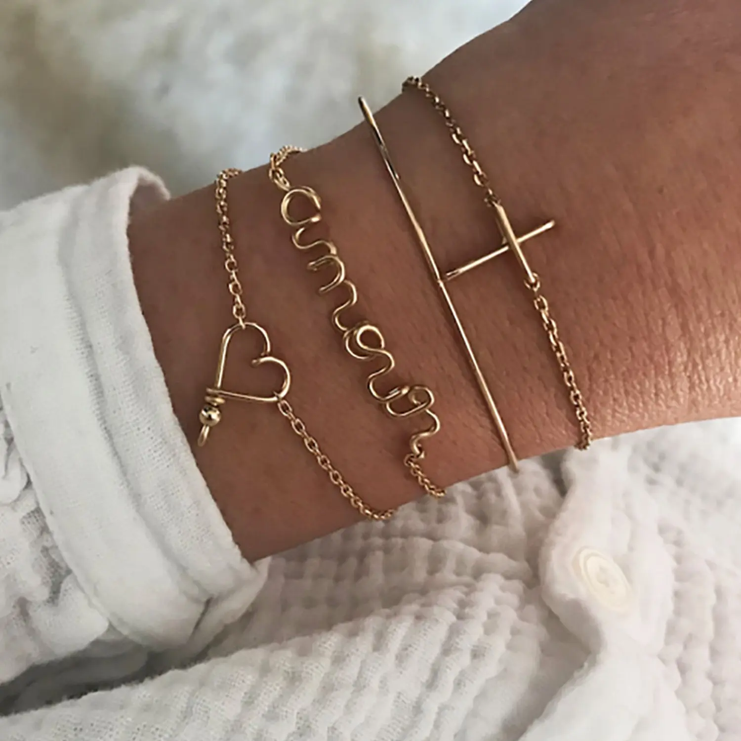 Smooth Opera bangle - 14 carat goldfilled