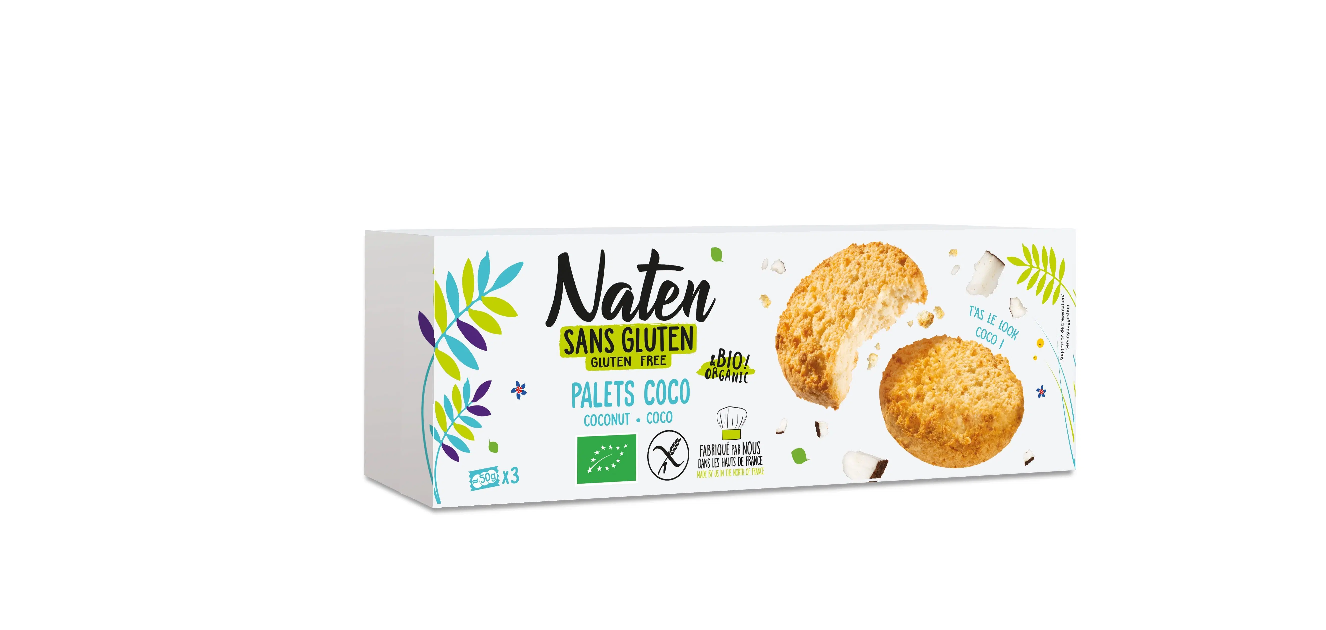 Gluten-free coconut puck 150g Naten