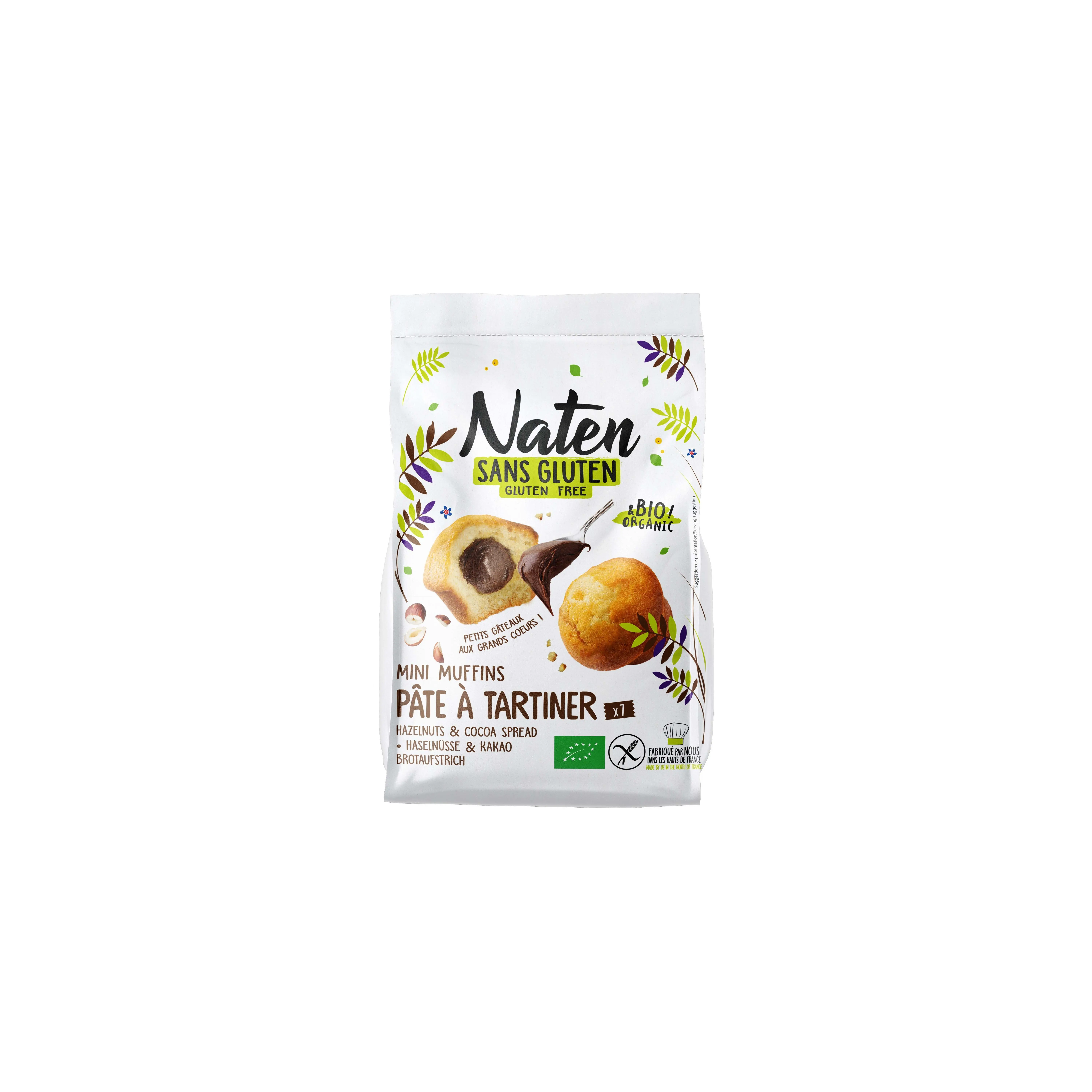 Mini muffins filled with gluten-free spread 200g Naten