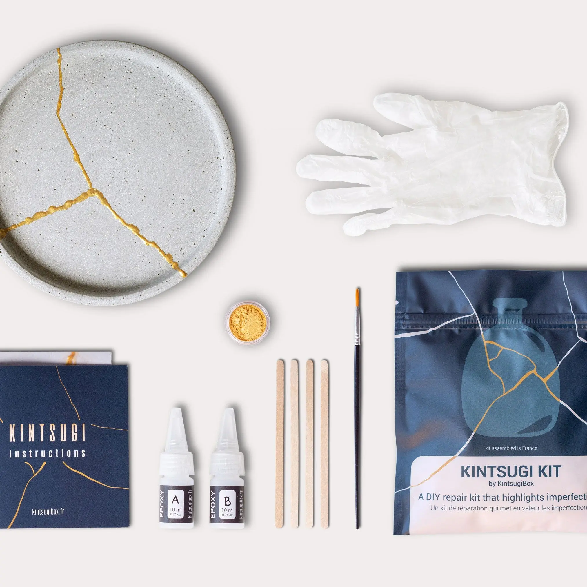 Kit DIY Kintsugi - Gold