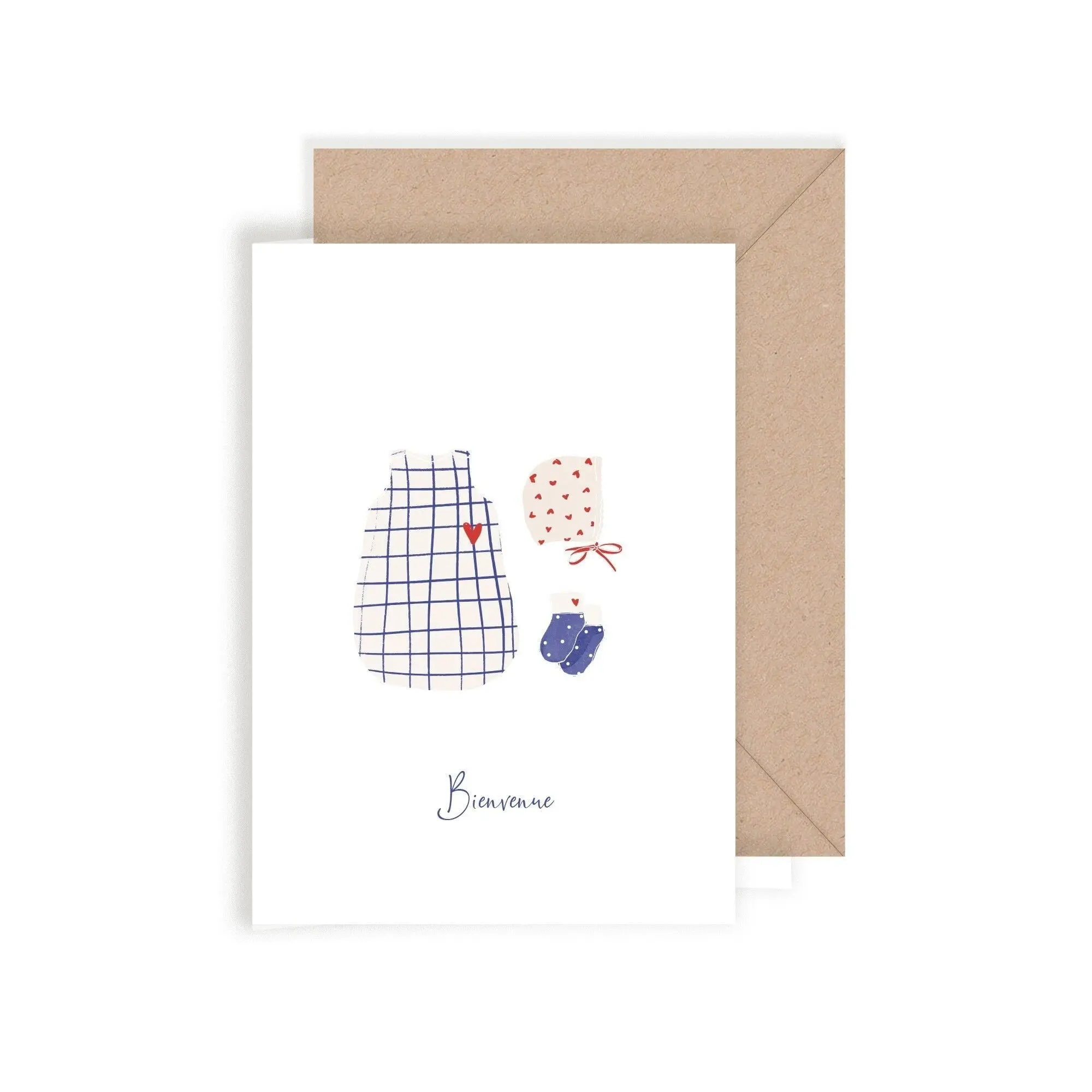 Double Birth Boy Card