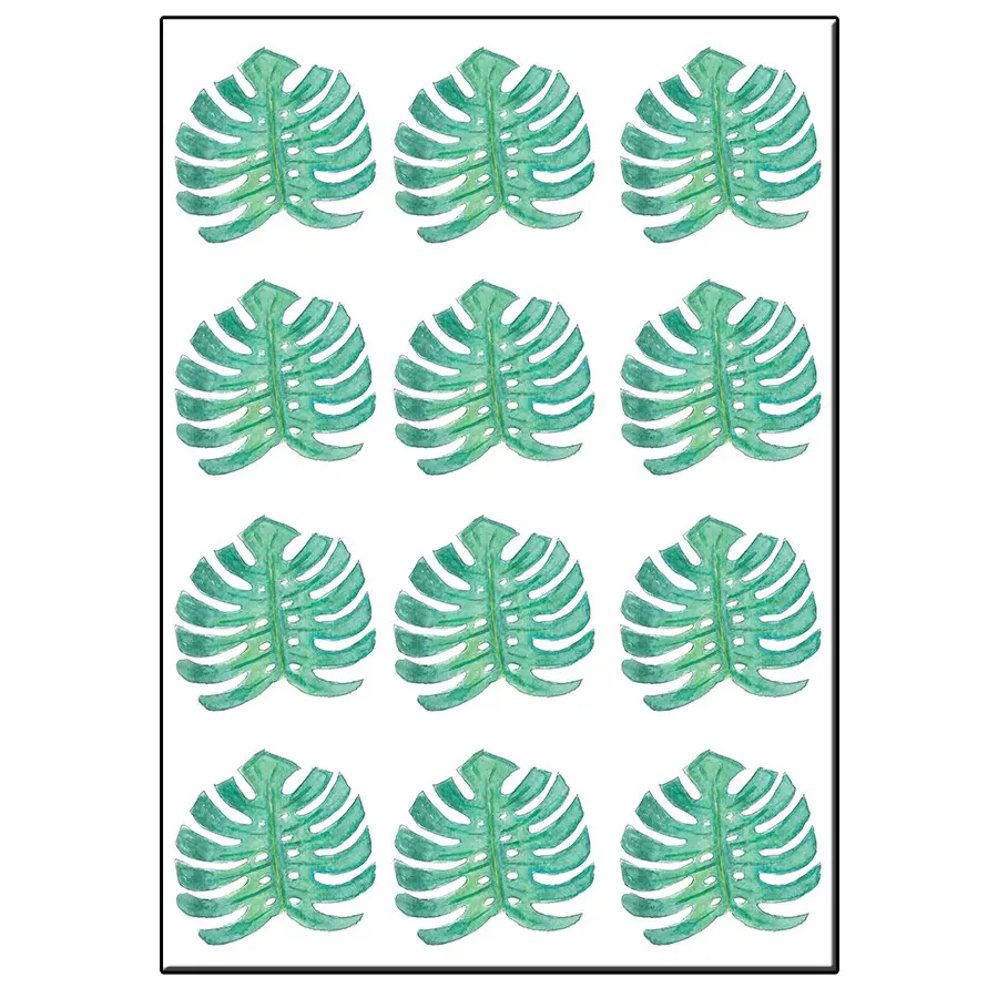A5 giant leafs card - joyin