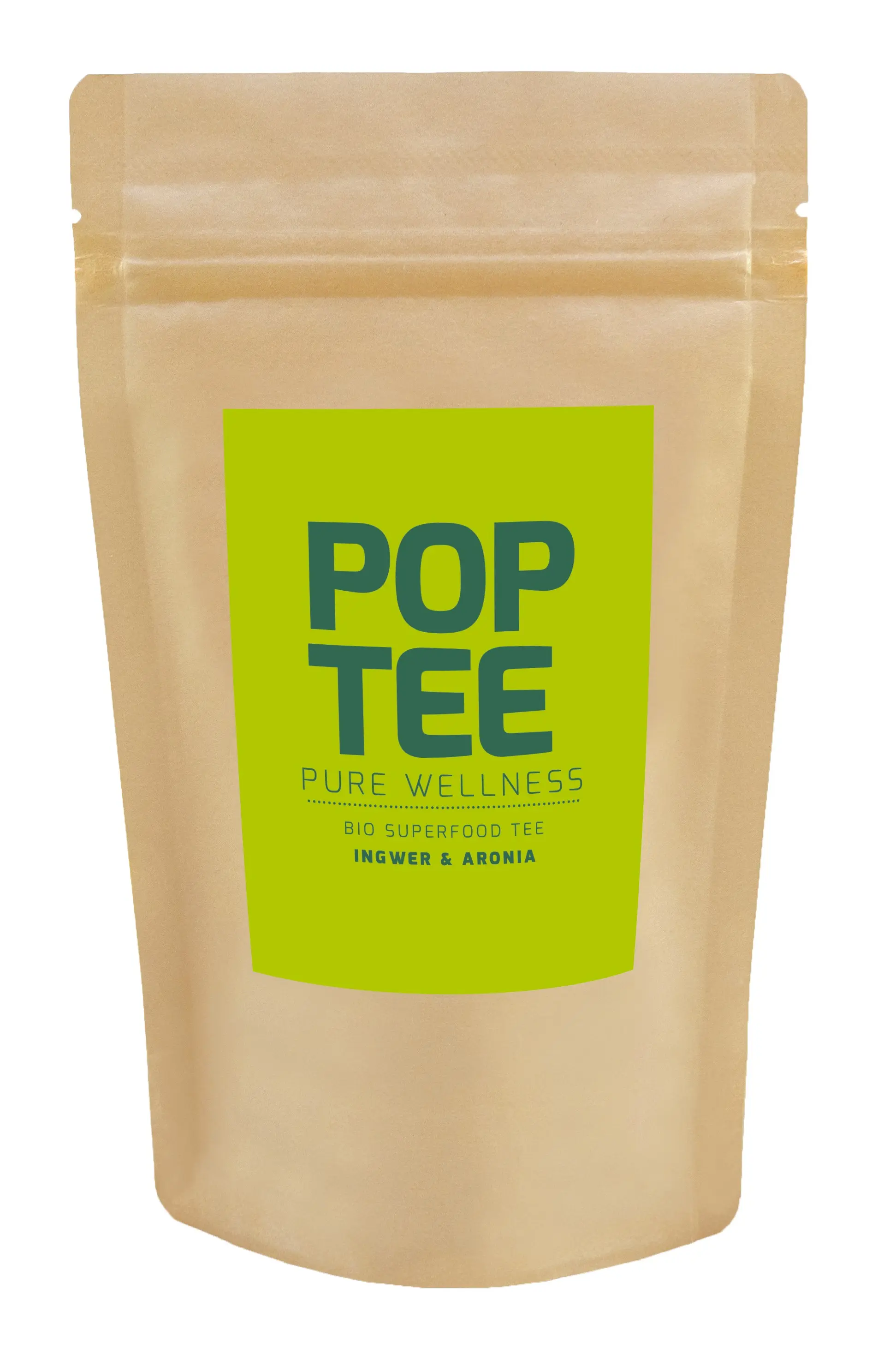 Pure Wellness, Ginger & Aronia bolsa 60g