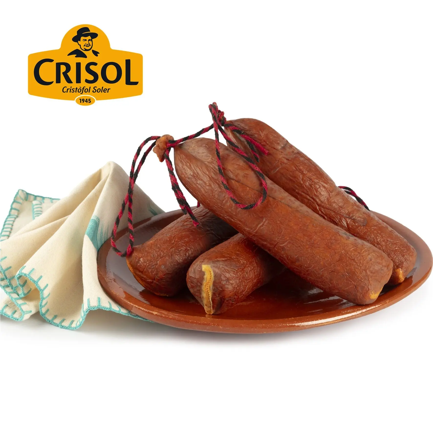 SOBRASADA MAJORQUE PORC CRISOL NOIR SEMI-RISÉ 350g