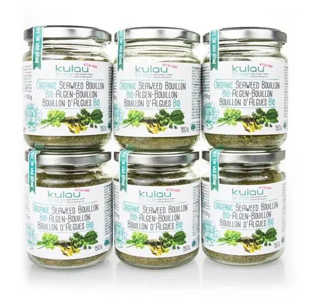 6x KULAU organic algae bouillon 150 g