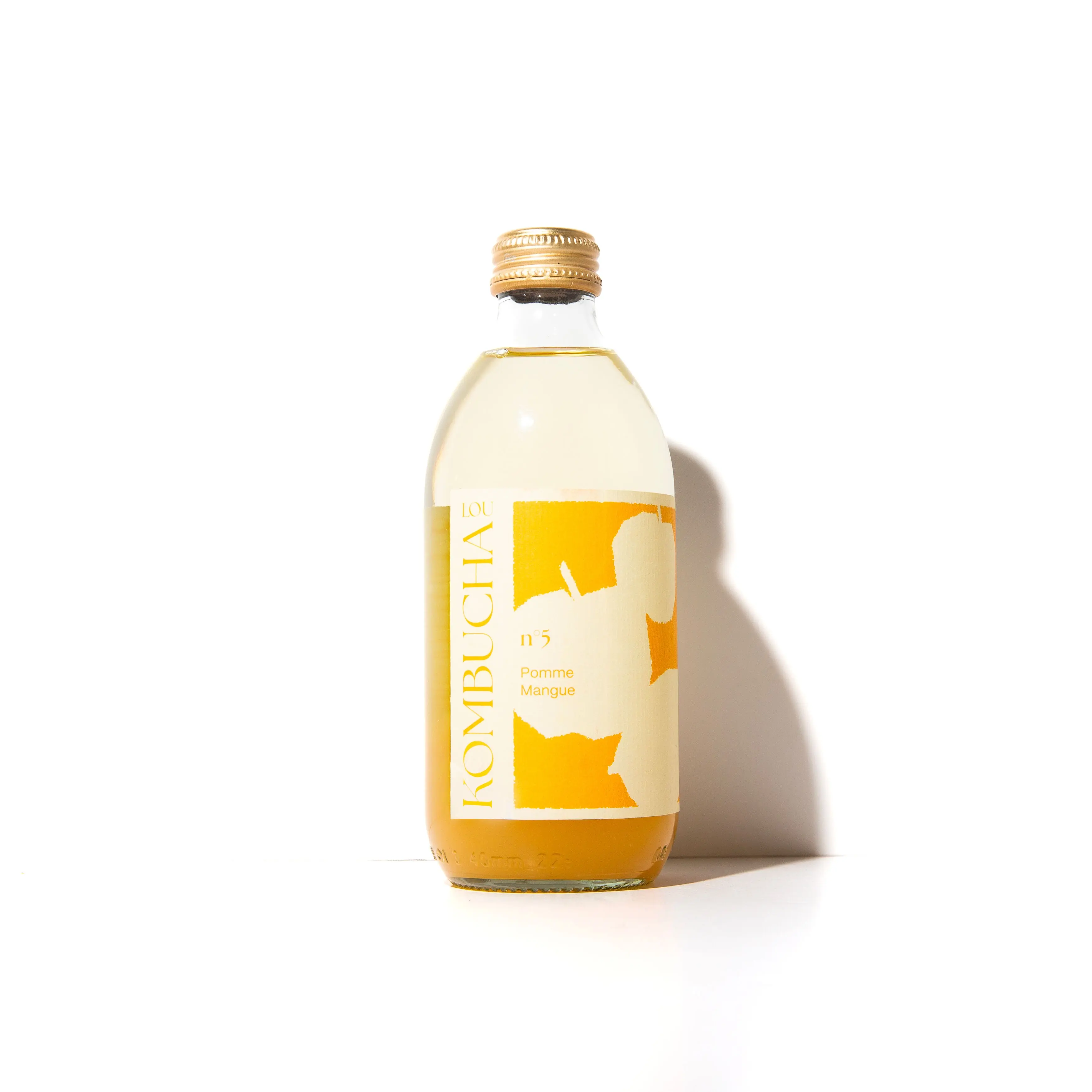 Lou Kombucha n°5 - Pomme, Mangue 33cl