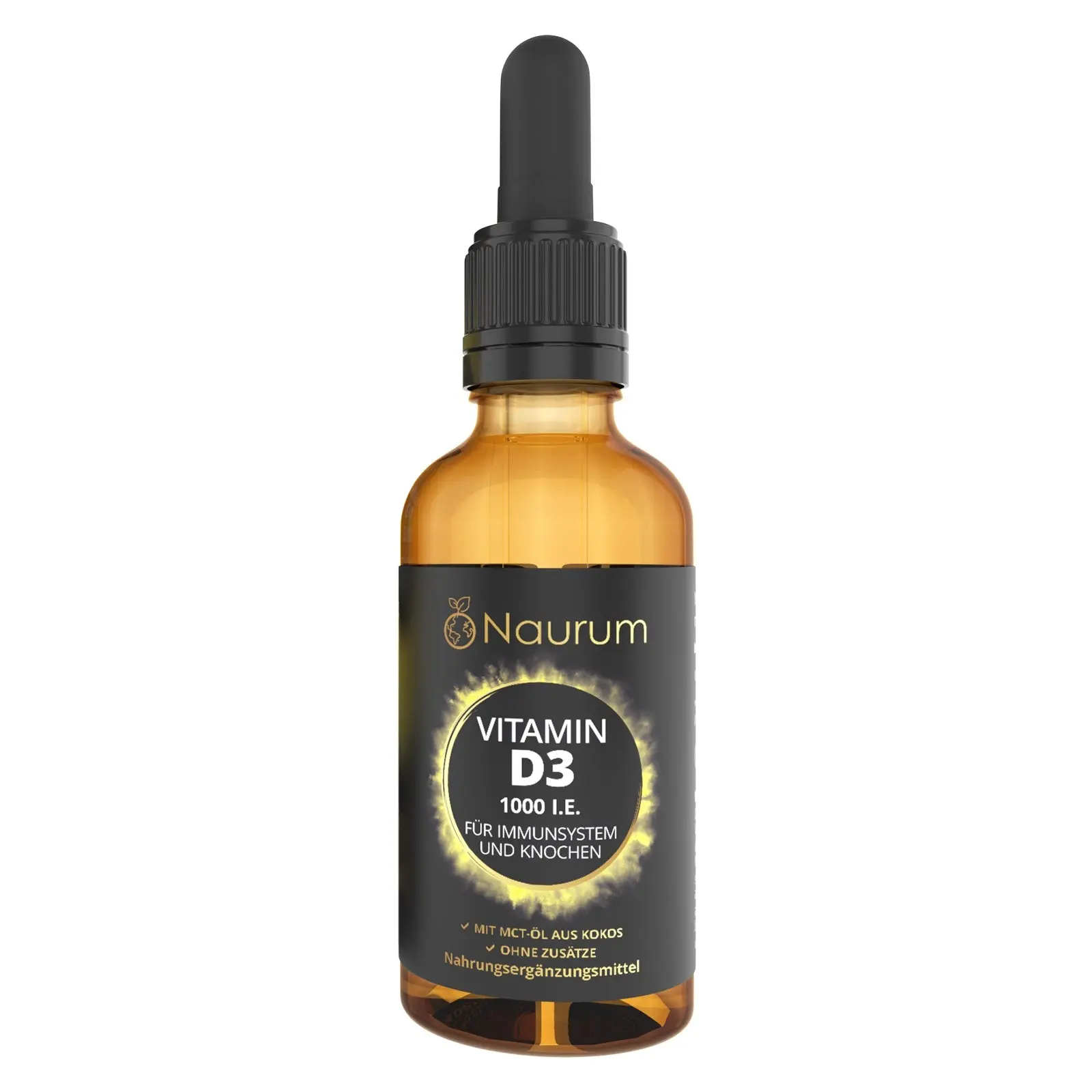 VITAMIN D3 TROPFEN -  1000 IE - Jahresvorrat