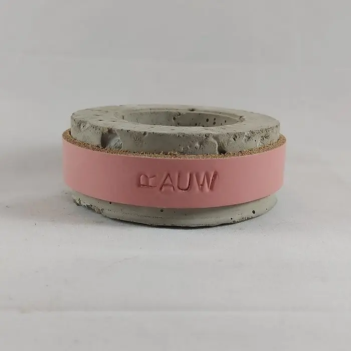 Raw Concrete Design Waxine/Teelichter Industrial - Pink