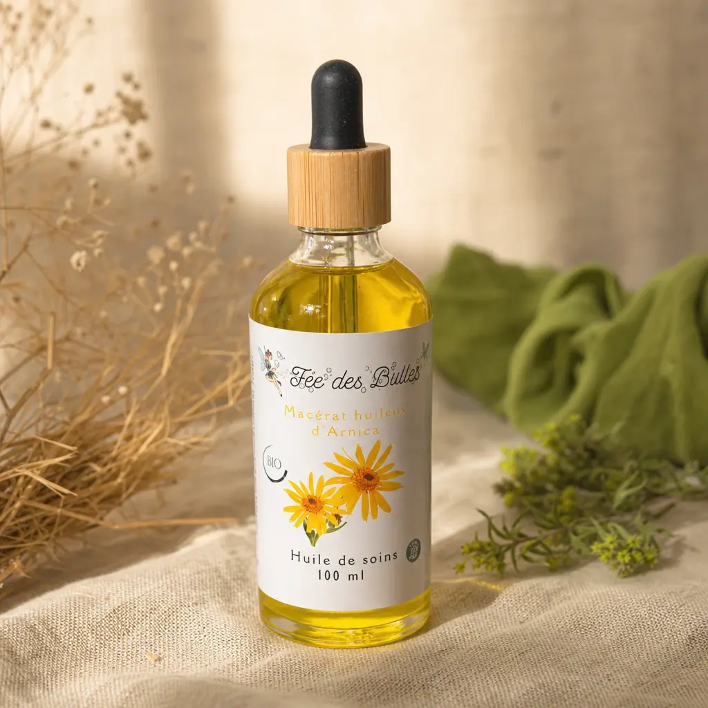 Aceite de cuidado de árnica