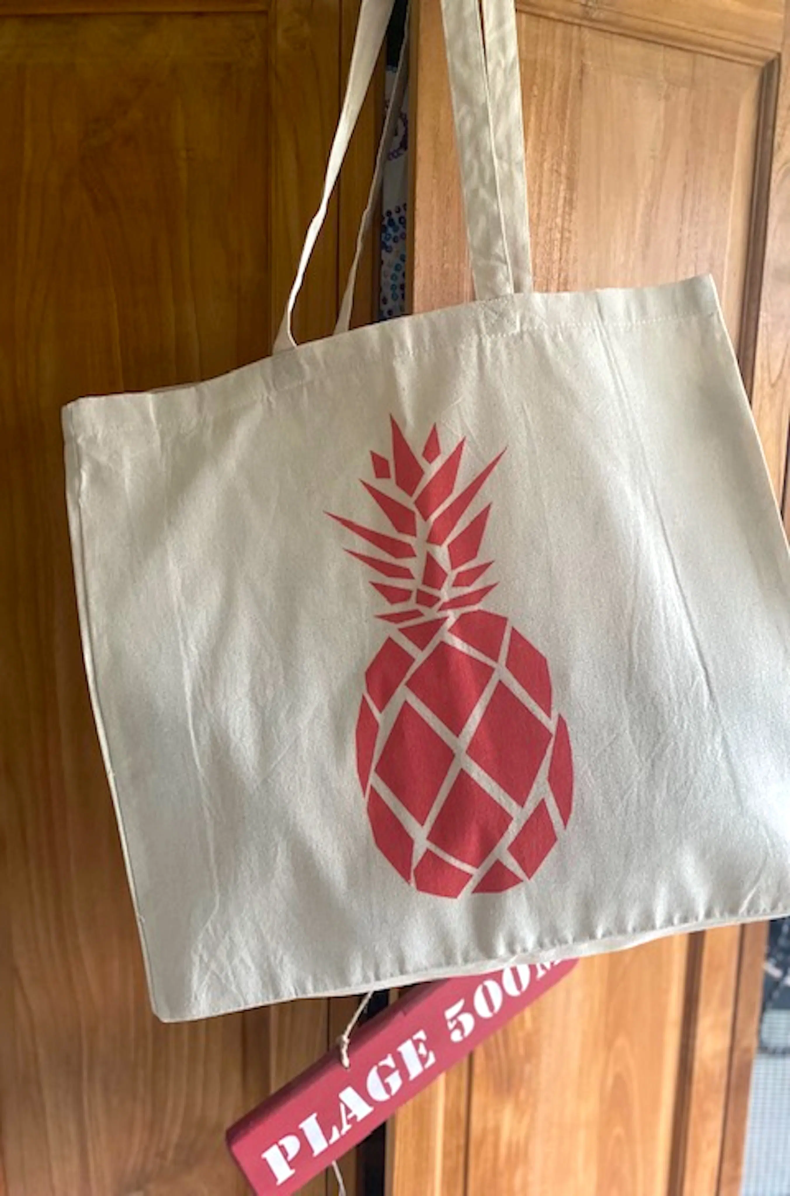 "PINEAPPLE" cotton shopping bag