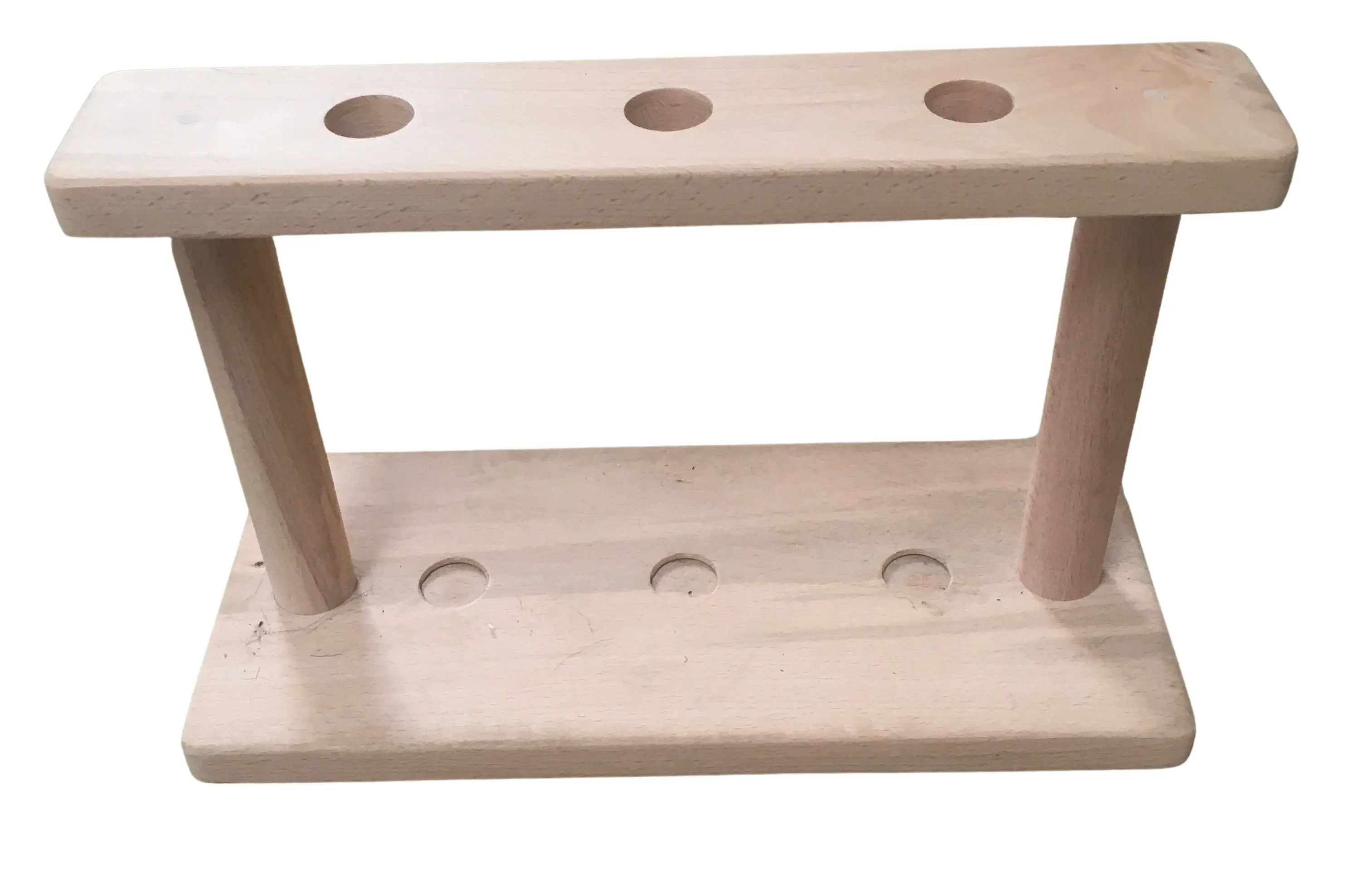 Cavalletto Hobby, realizzato in legno di faggio con 3 fori