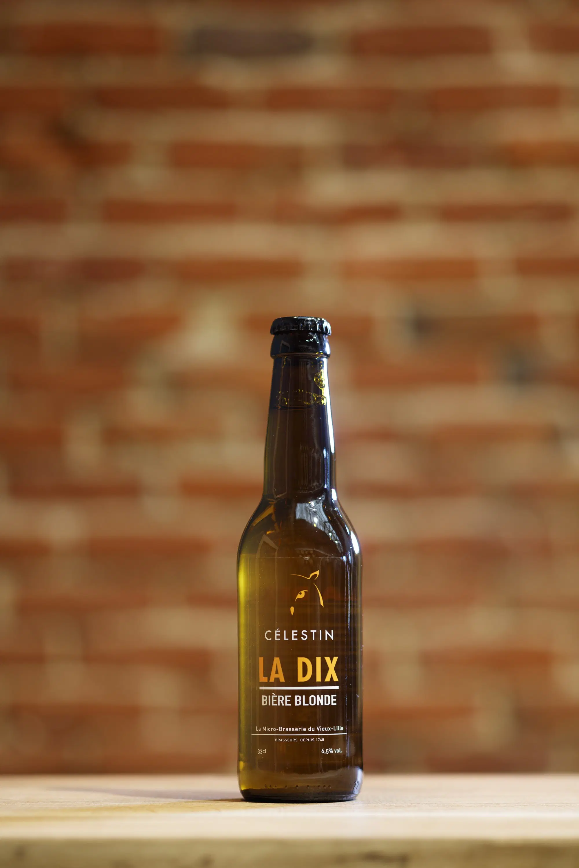 LA DIX Blonde Beer at 6.5% Vol. 33cl