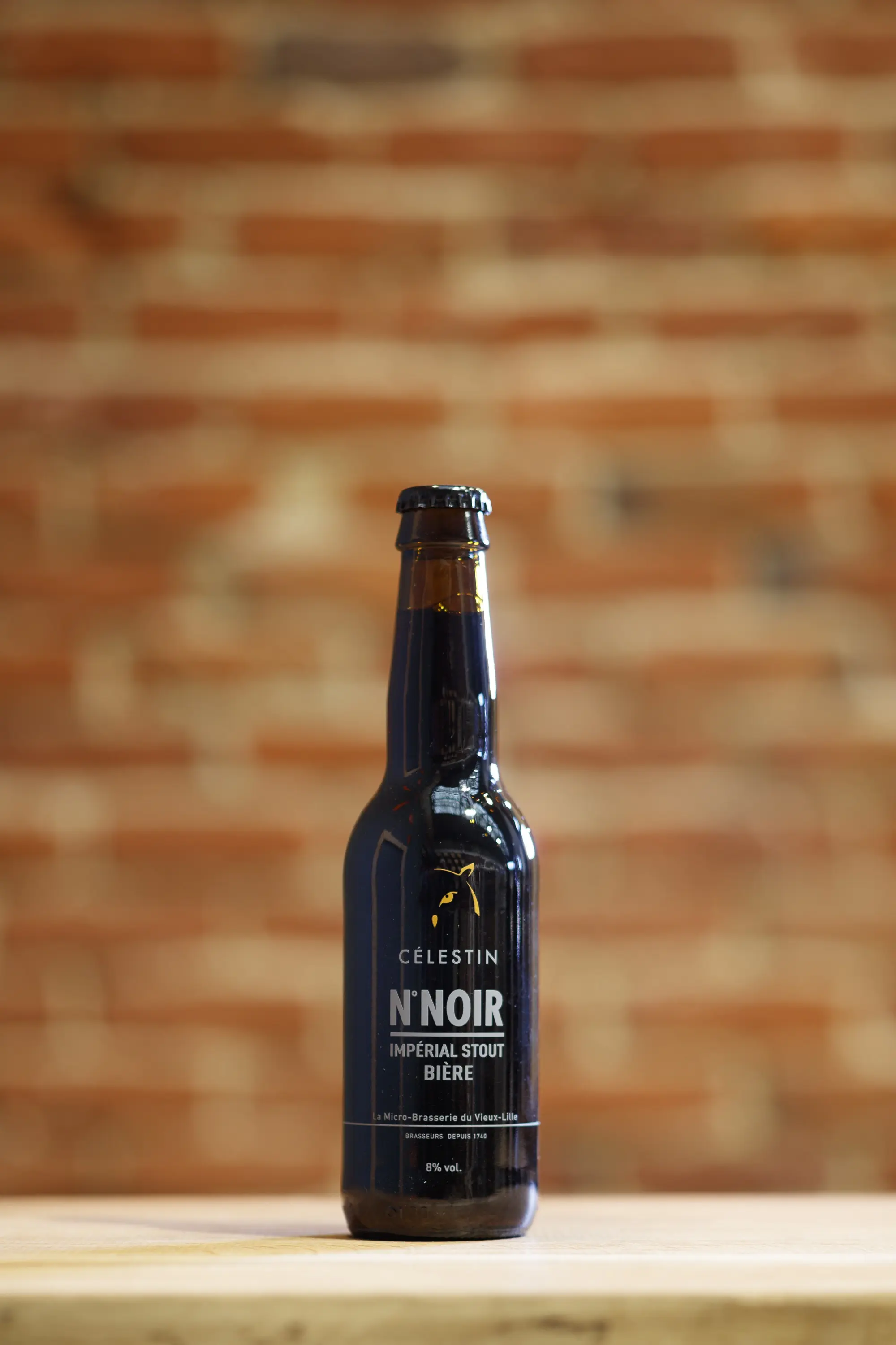 N° NOIR Stout Beer at 7% Vol. 33cl
