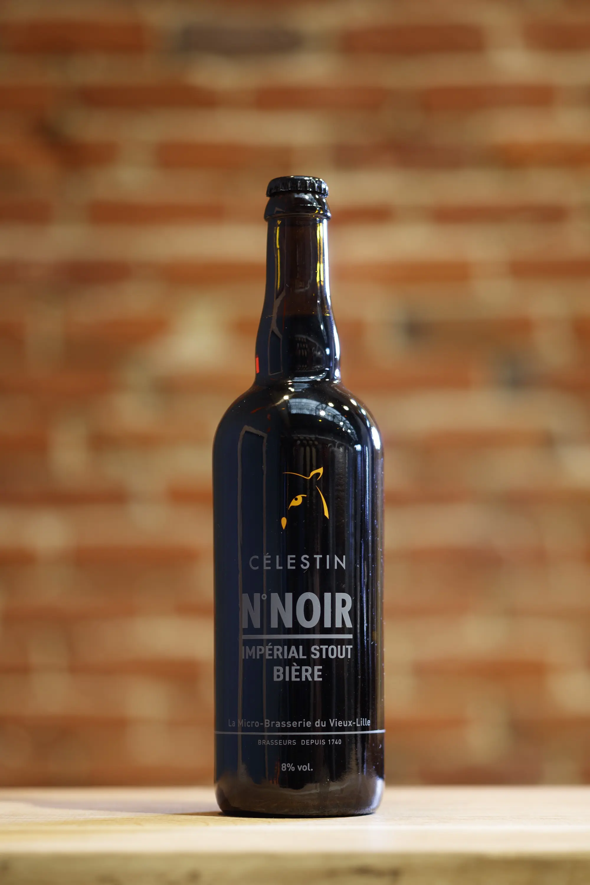 N° NOIR Stout Beer at 7% Vol. 75cl
