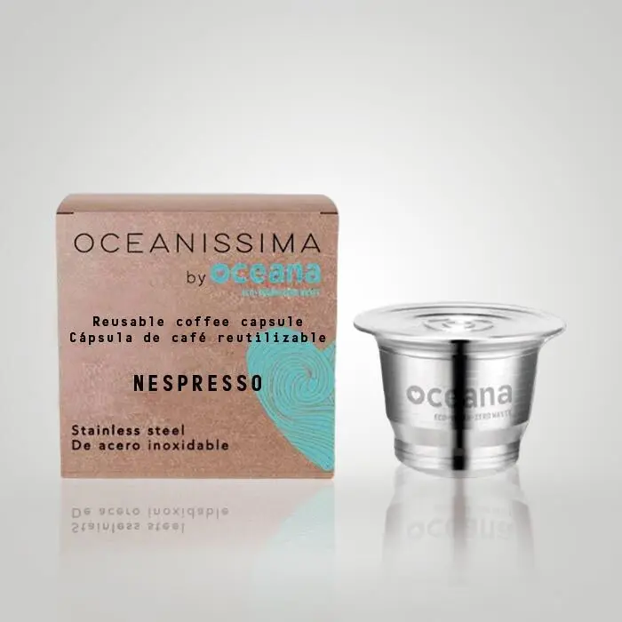 Wiederverwendbare Nespresso-Kaffeekapsel aus rostfreiem Stahl