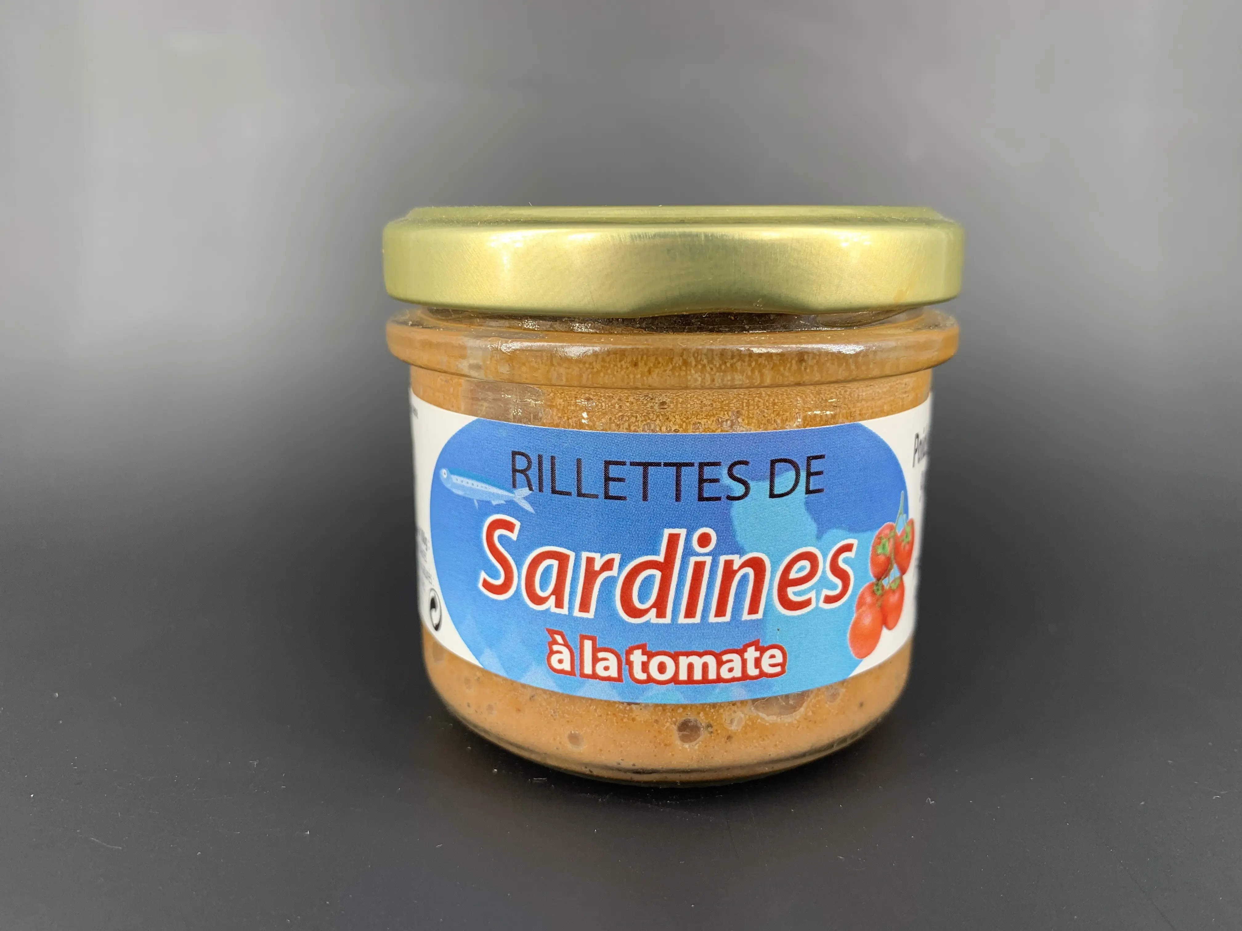 Rillettes de sardina con tomate
