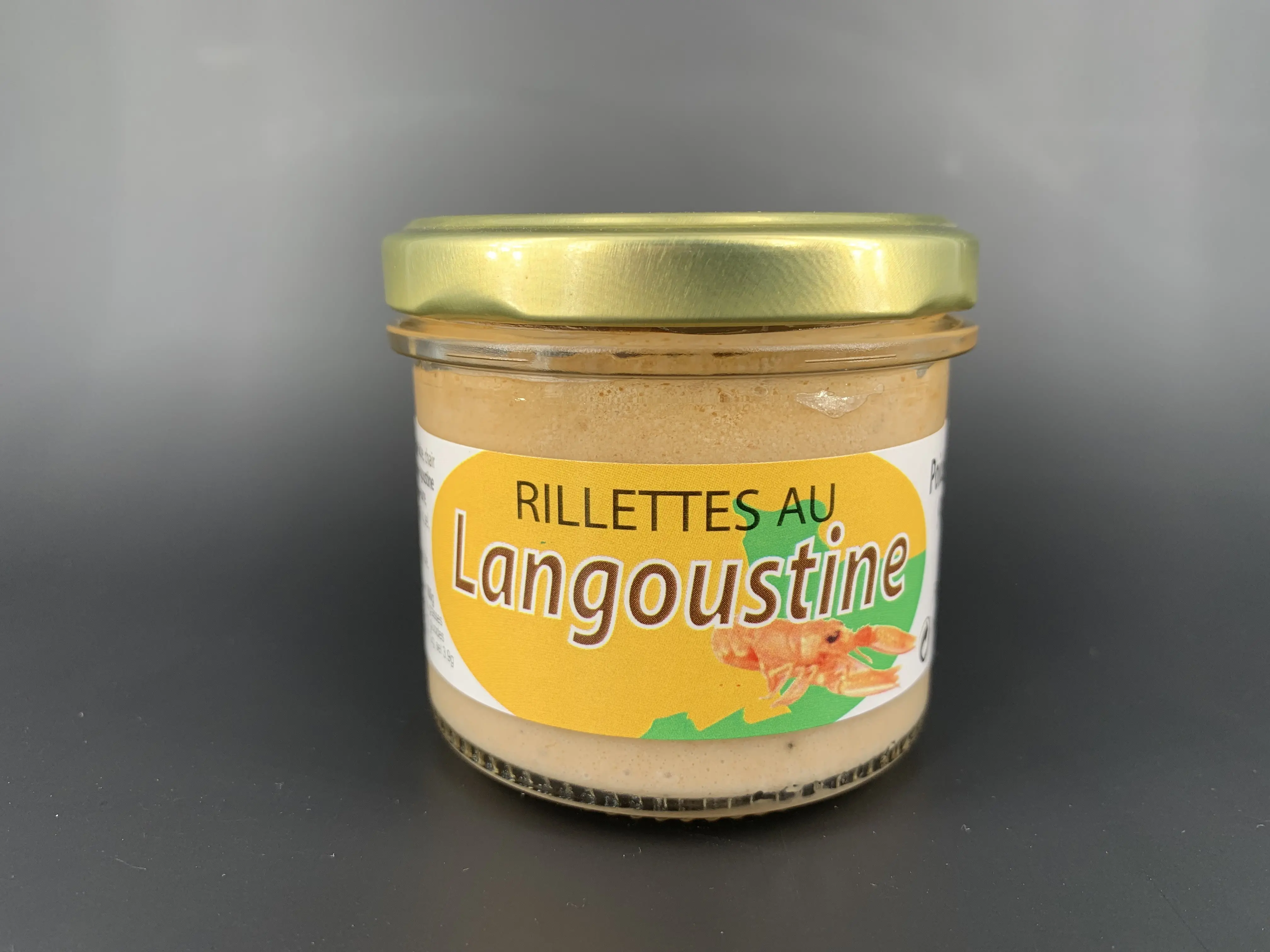 Rillettes de langostinos