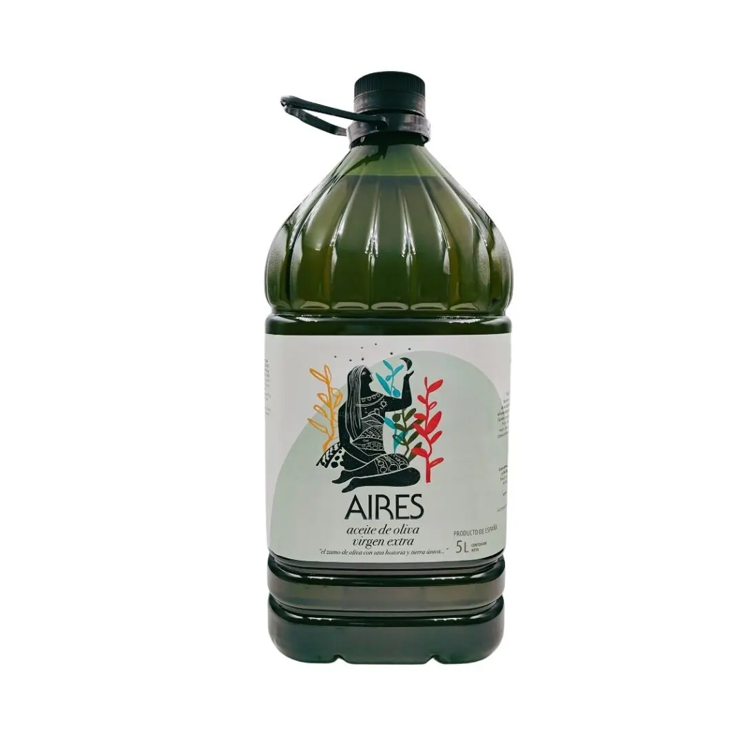AIRES Extra Virgin Olive Oil, pack of 3 5L bottles