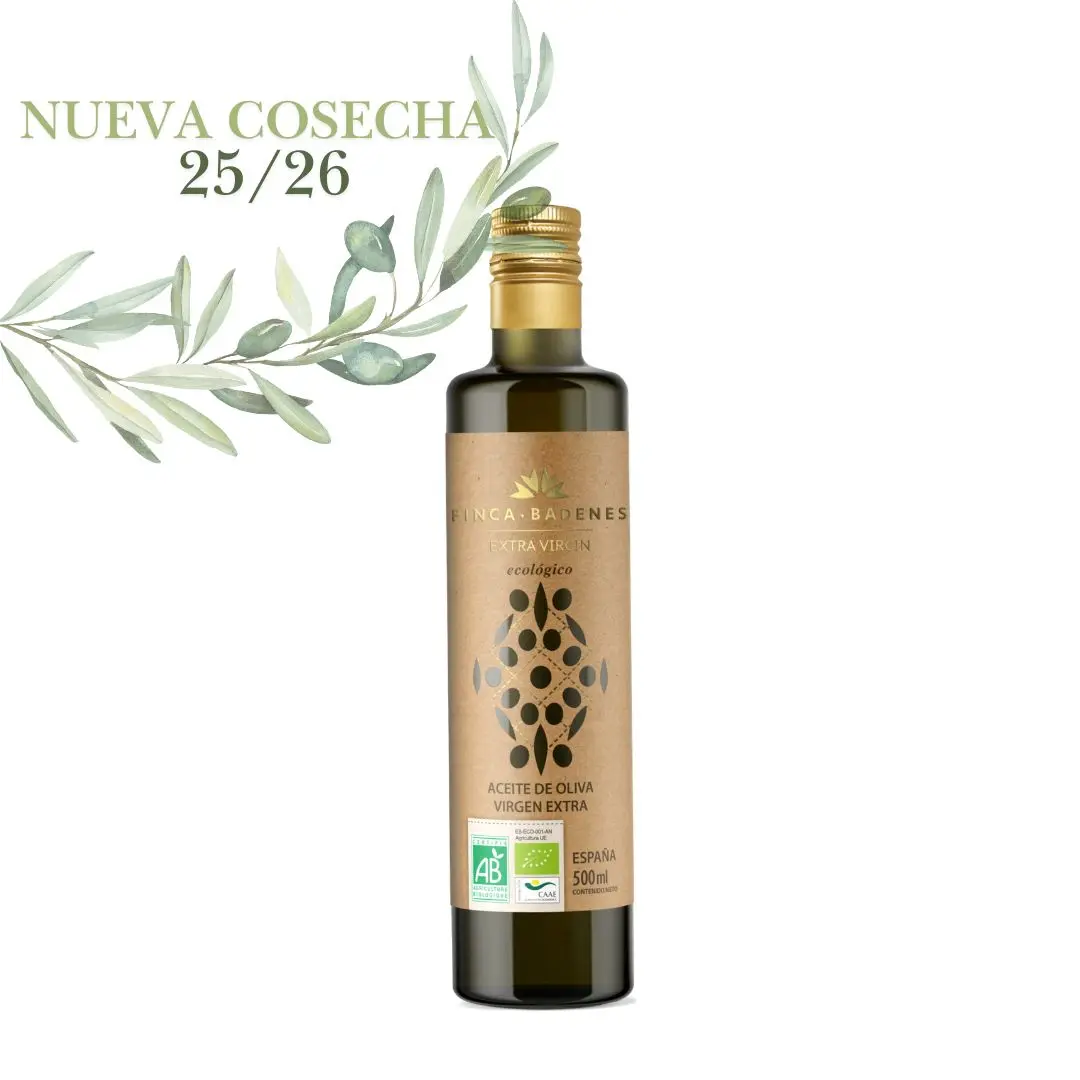 12 units, ECOLOGICAL Extra Virgin Olive Oil Coupage, pack of 12 bottles of 500ml