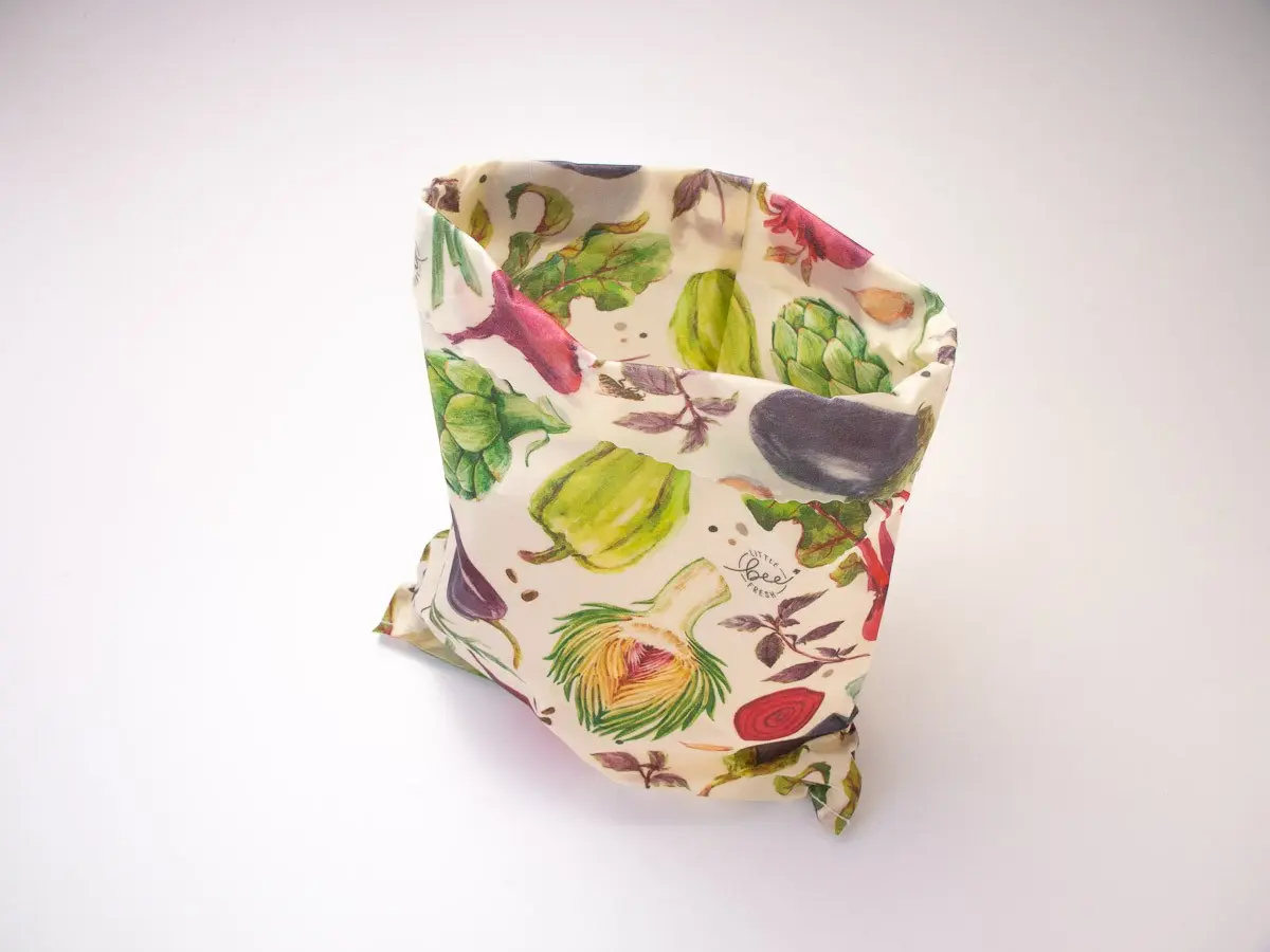 Large Bag of Organic Beeswax - Vegetables