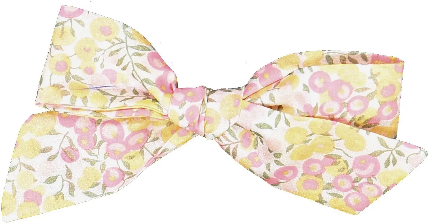 Retro Lemon Hair Clips (Pack of 6)