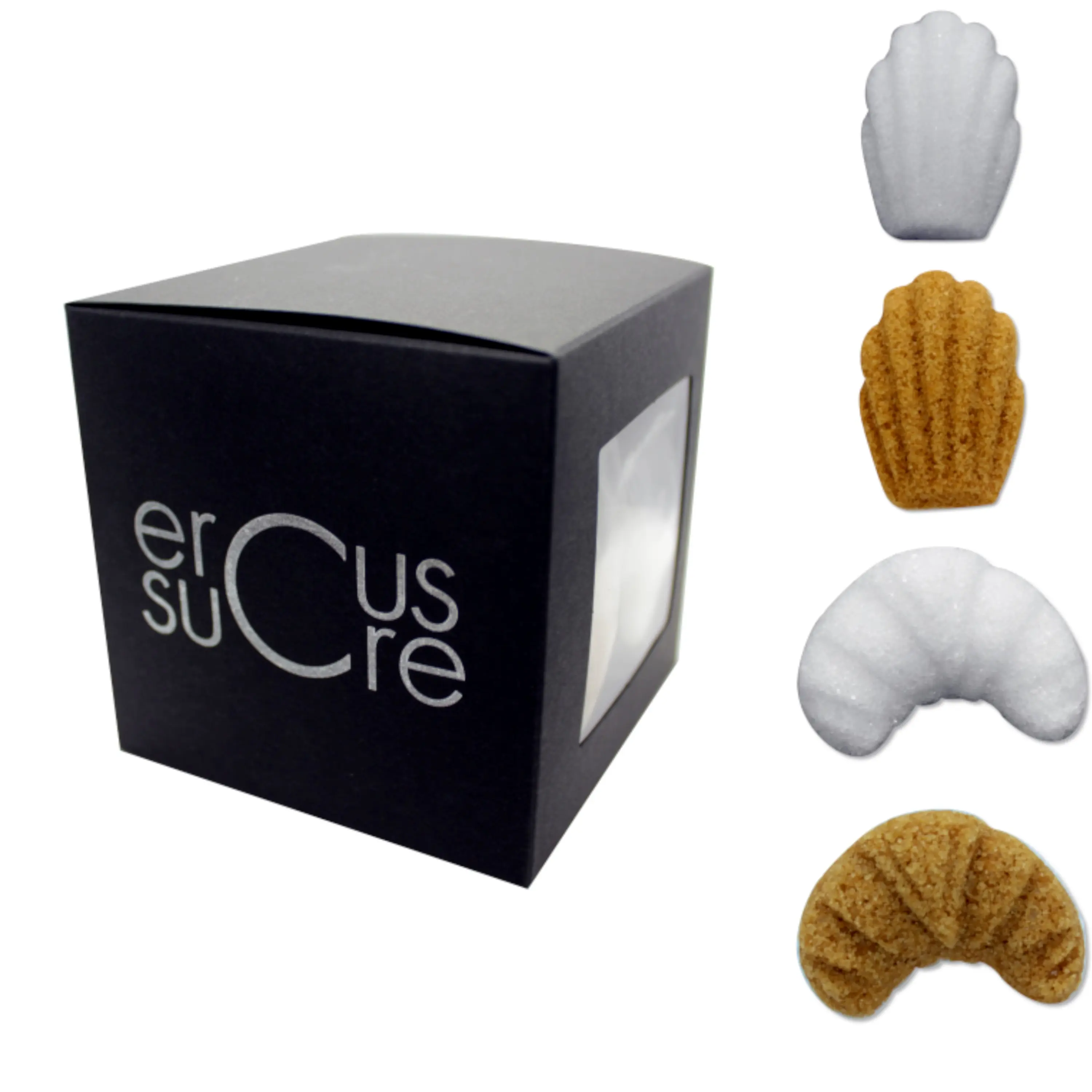 Croissant sugars and madeleines - Breakfast box
