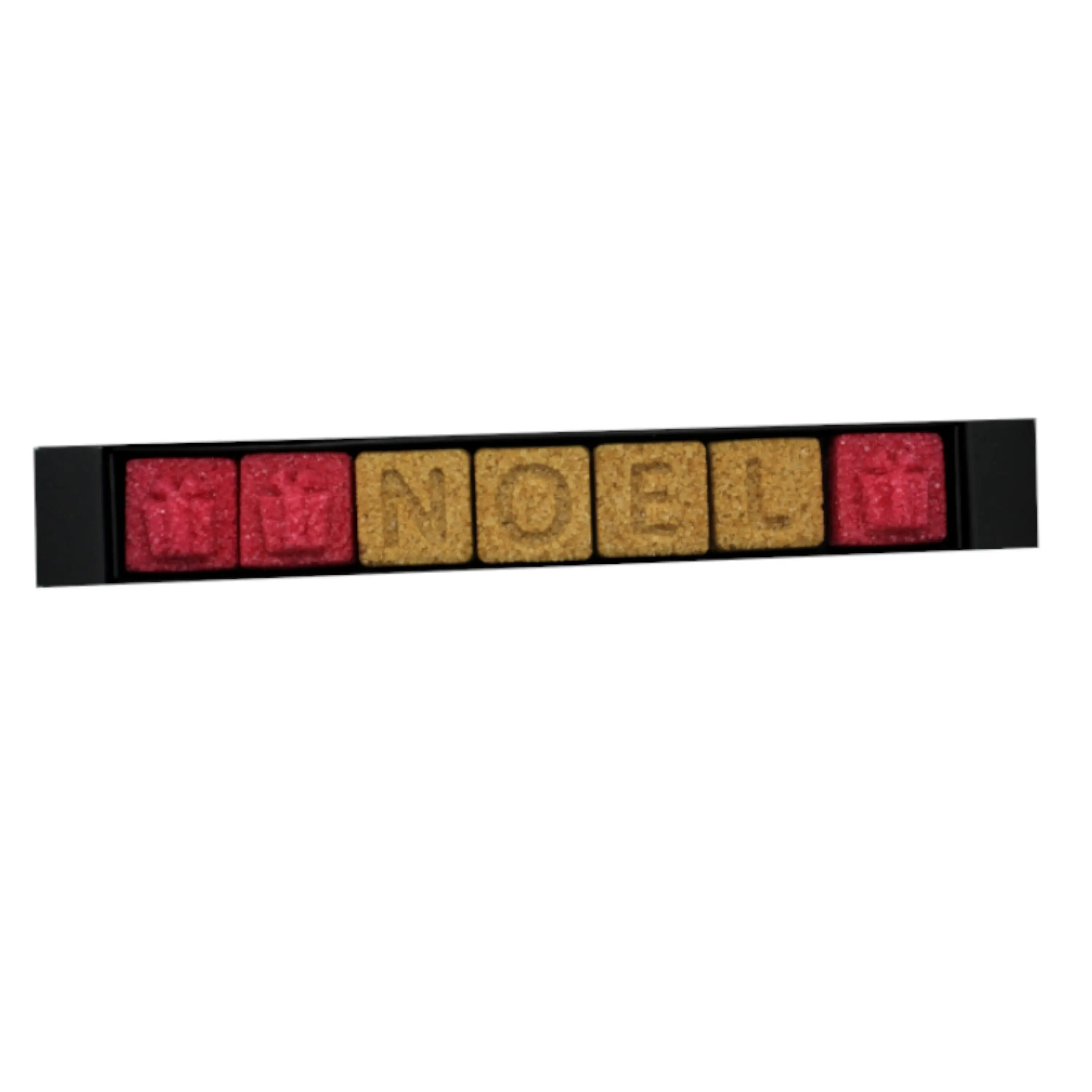 “Christmas” sugars - Message - 7 sugar ruler
