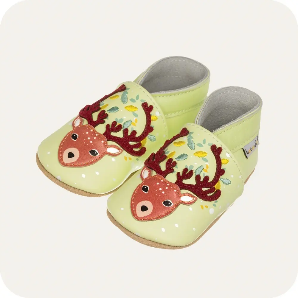 Babyschuhe - Rentier 0-6 Monate