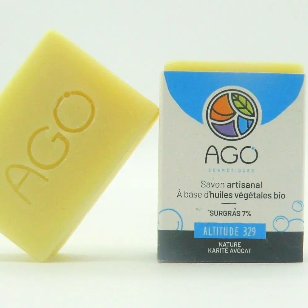 Dry skin soap, enriched with shea and avocado – Nature - ALTITUDE 329