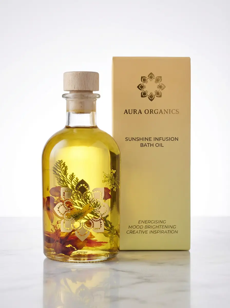 Organic bath Oil - Sunshine Infusion