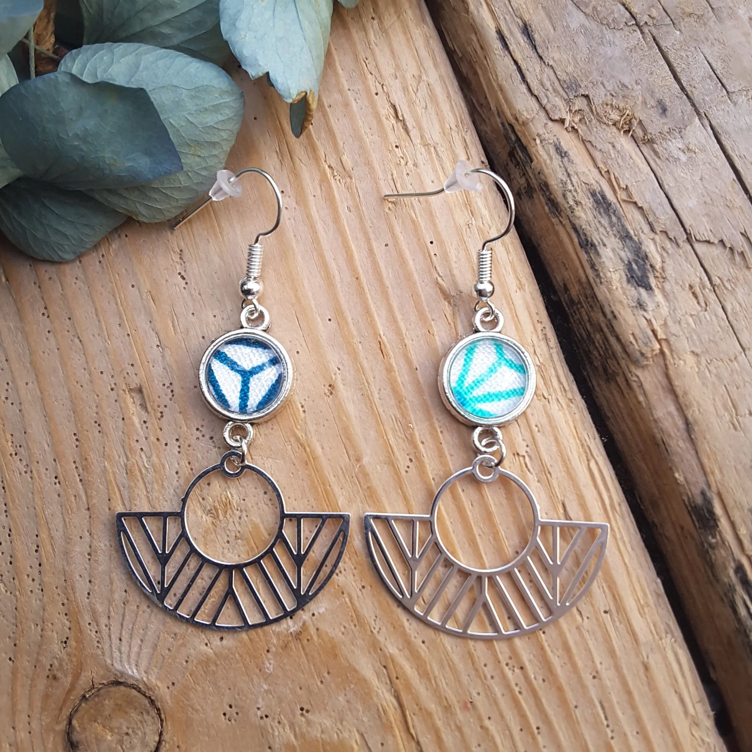 Turquoise Roxane earrings