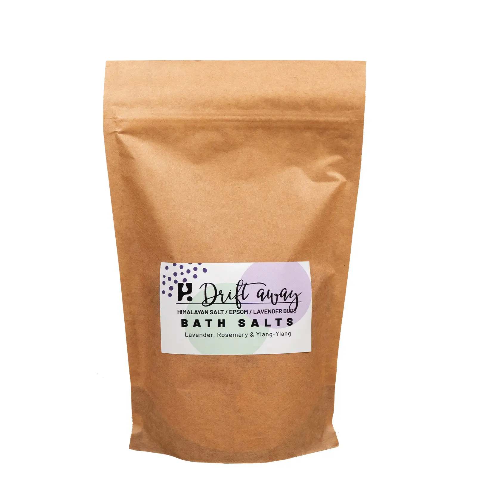 Bath Salts Lavender and Rosemary Refill Bag