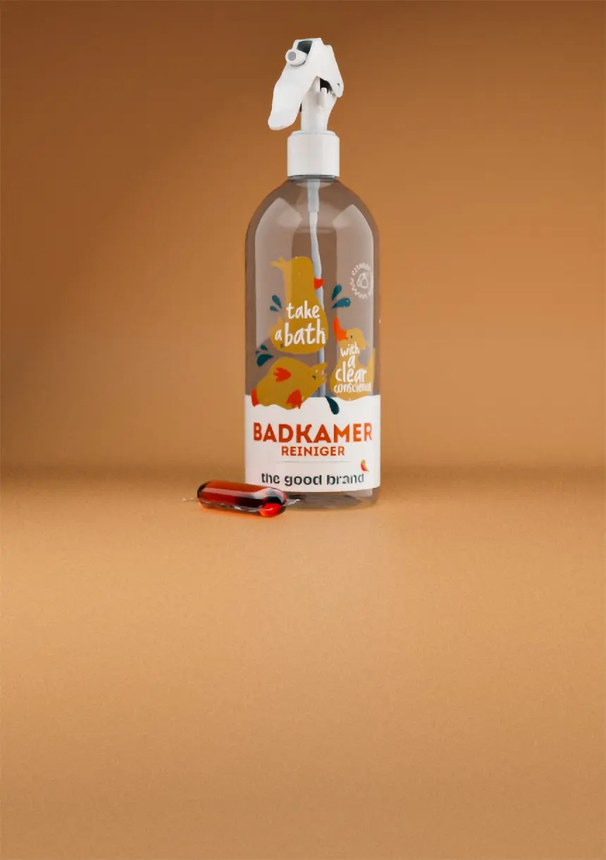 BADEZIMMERREINIGER FLASCHE MIT POD (FÜR 1×500ML)