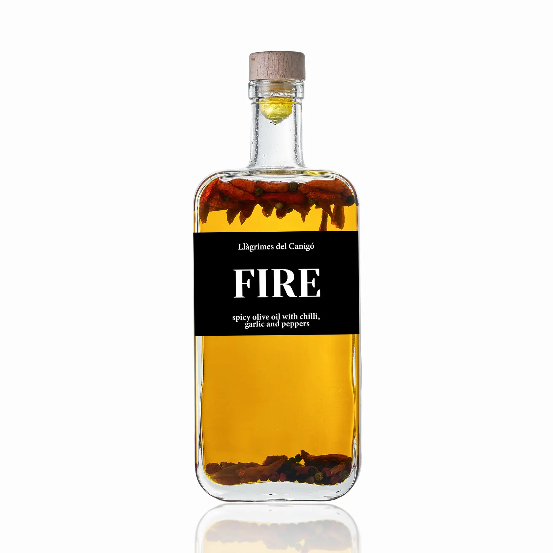 Extra Virgin Olive Oil with Chilli, Garlic and Peppers - 0.5L