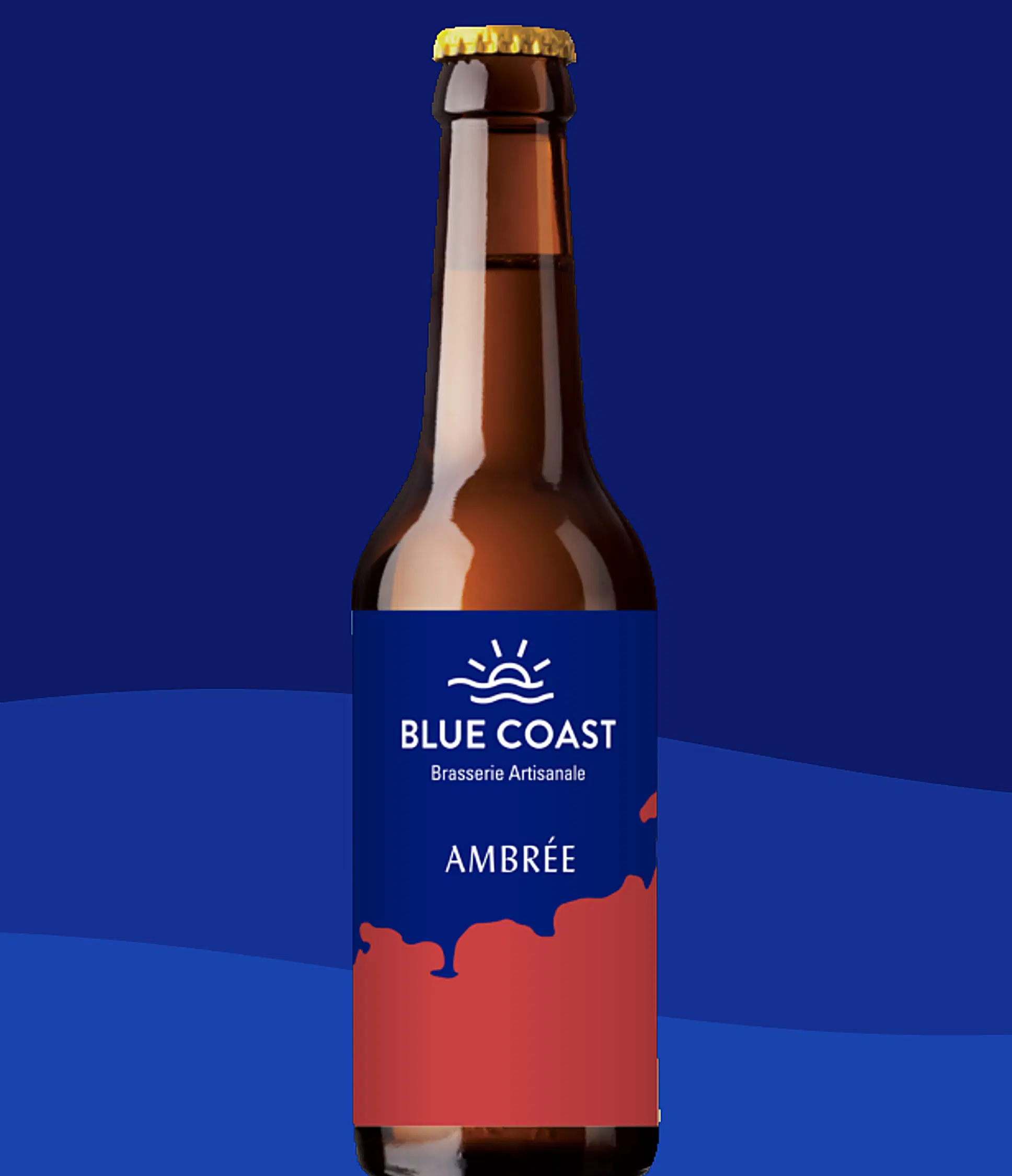 Amber Craft Beer - 33 cl Flasche - BIO - 5,3%