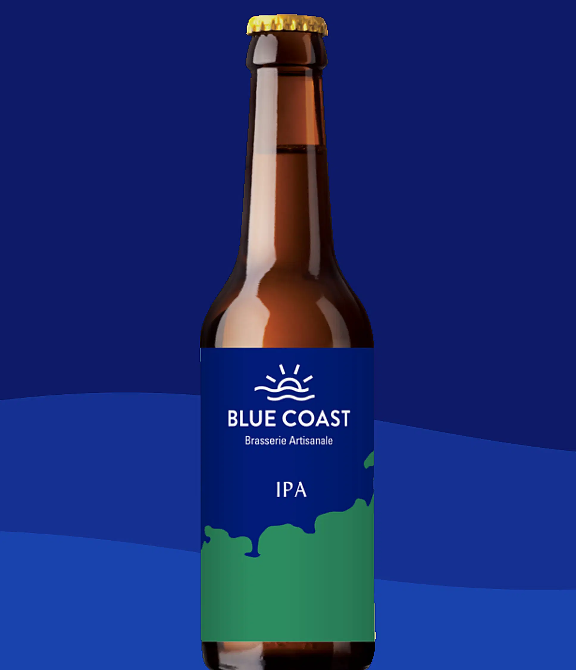 Craft Beer - IPA - 33 cl Flasche - BIO - 5,9%