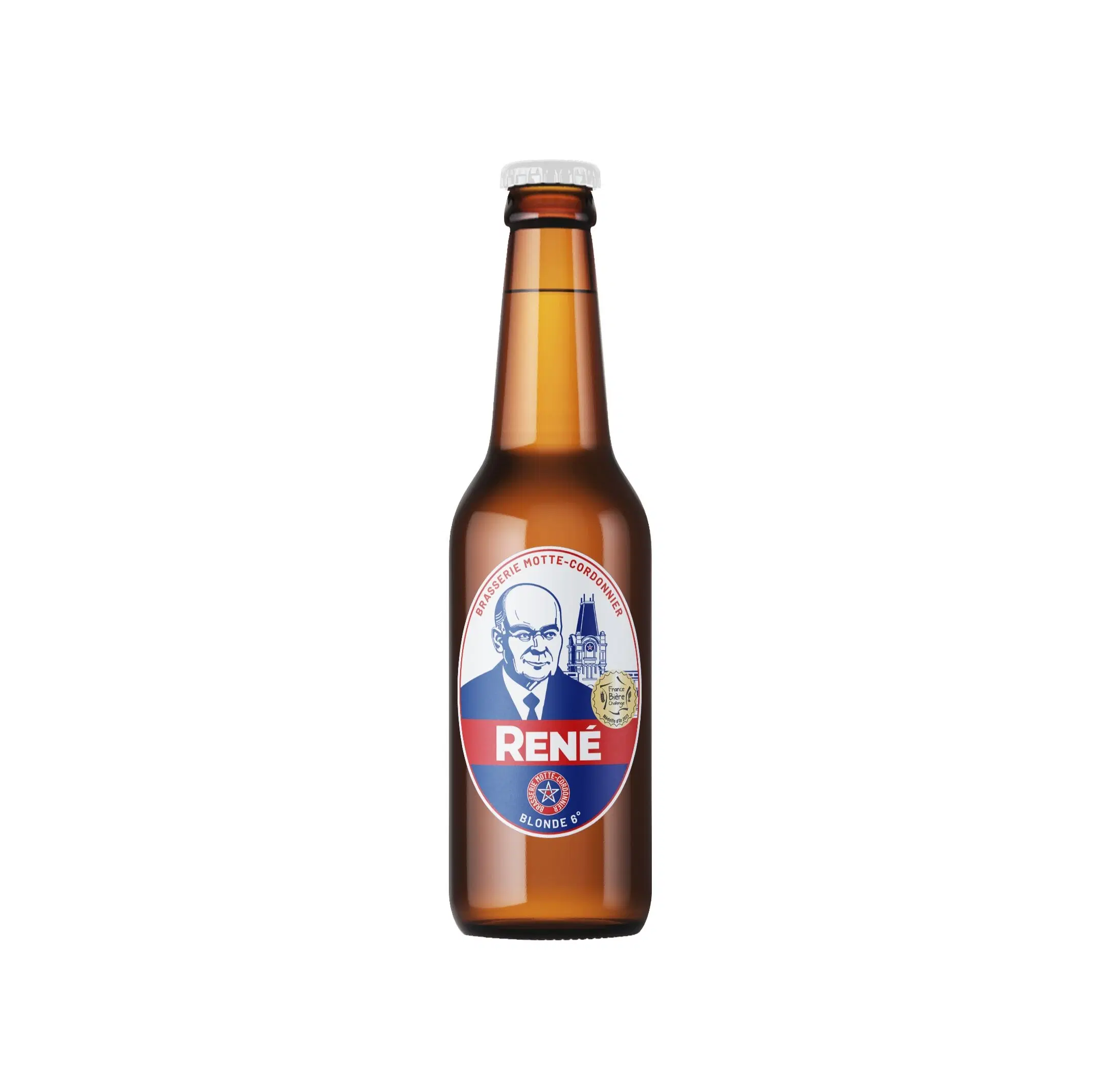 Spezielles Blondes Bier René 6° 33cl