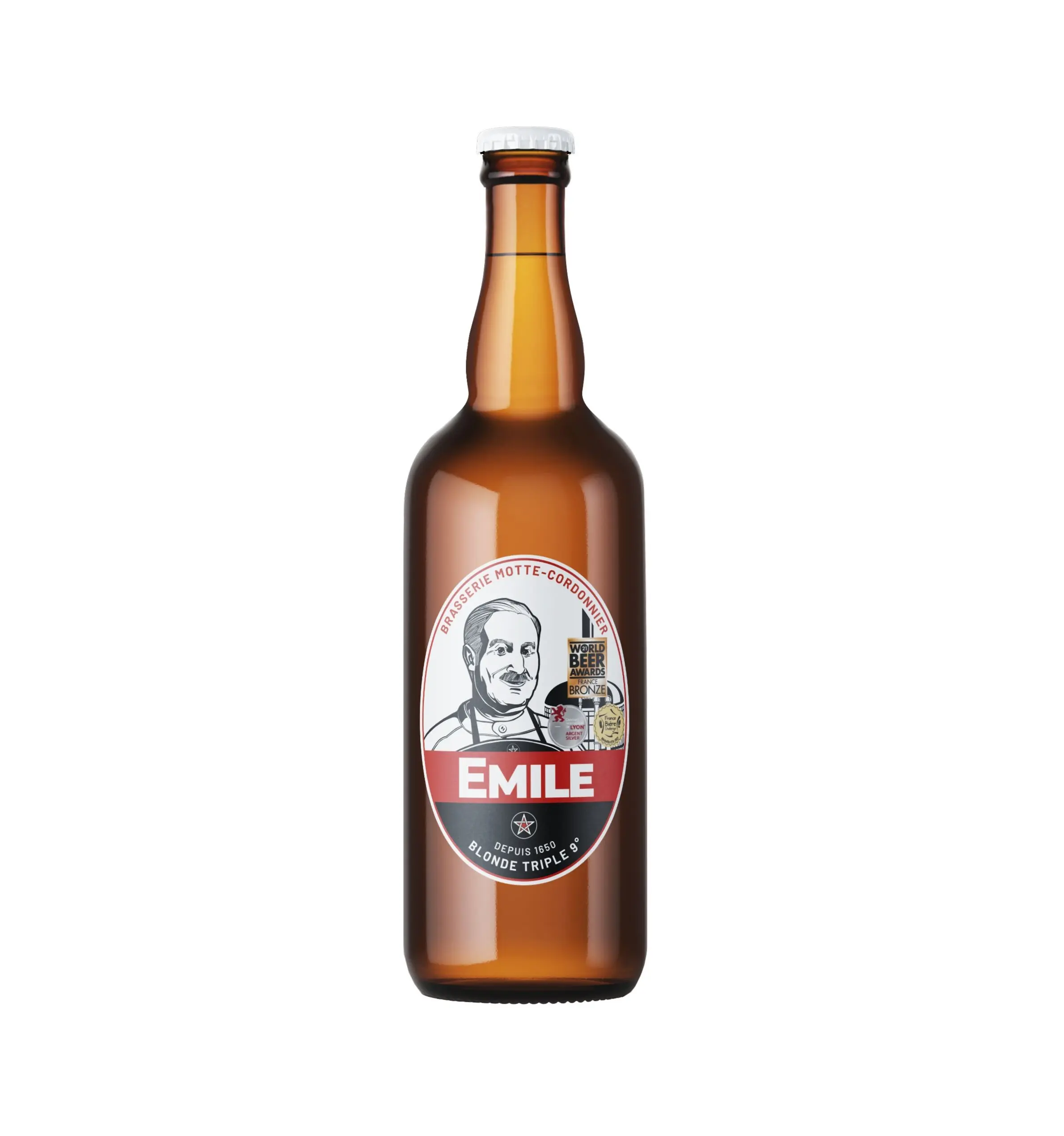 Triple Emile Blonde Bier 9° 75cl