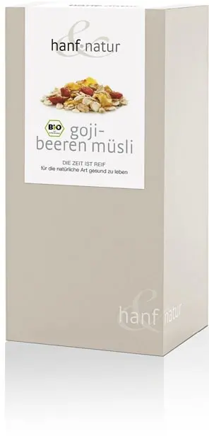 Goji hemp muesli
