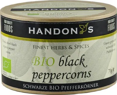 Organic Black Mocajuba Peppercorns - PF860 DE-ÖKO-070