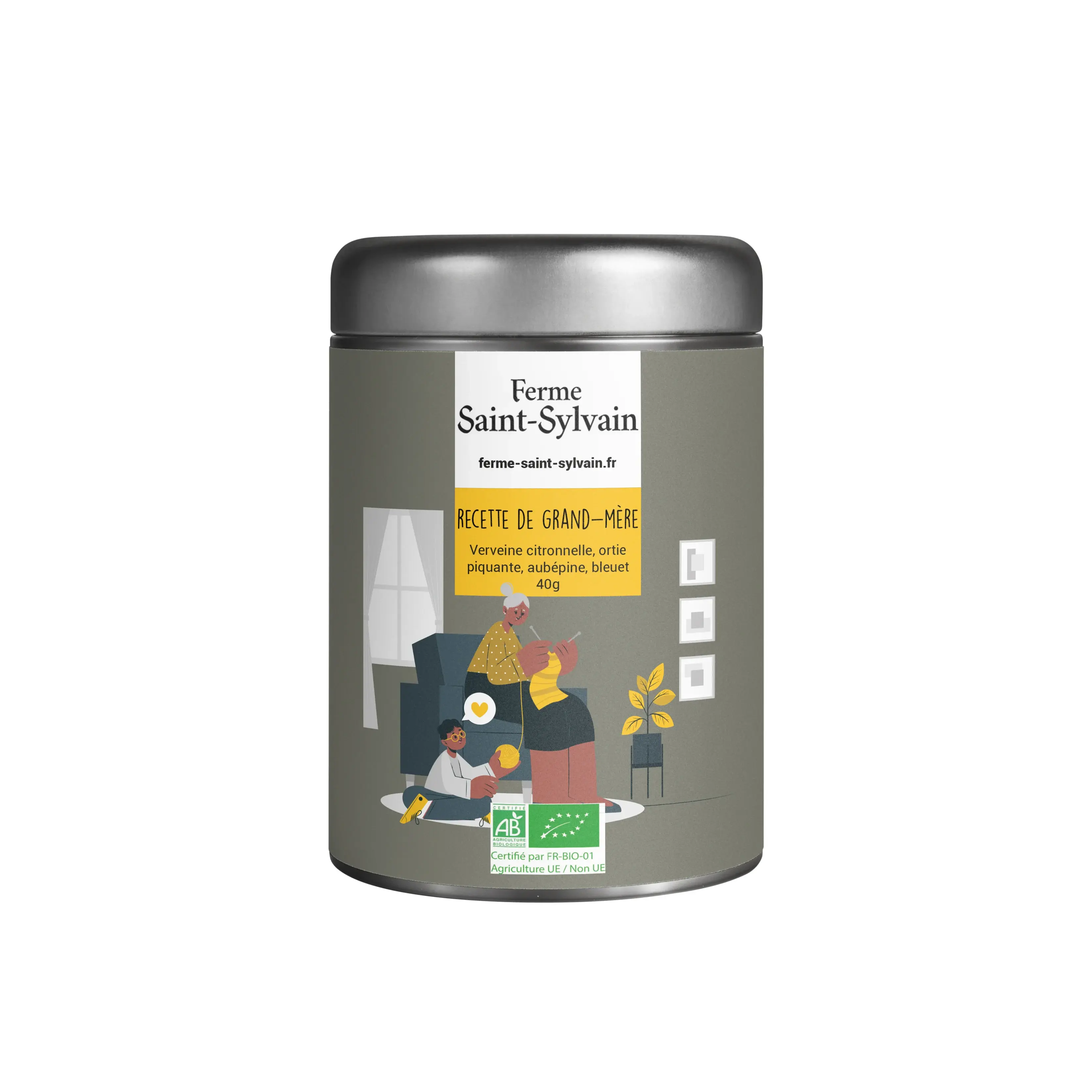 Bio-Kräutertee nach Omas Rezept – Traditioneller Kräuteraufguss – 40 g