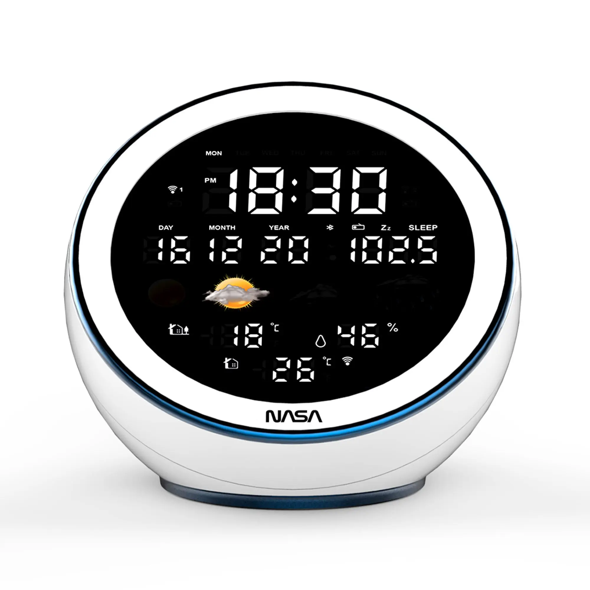 NASA WEATHER STATION / SPEAKER BT
 MOON WSP 1500 WH
